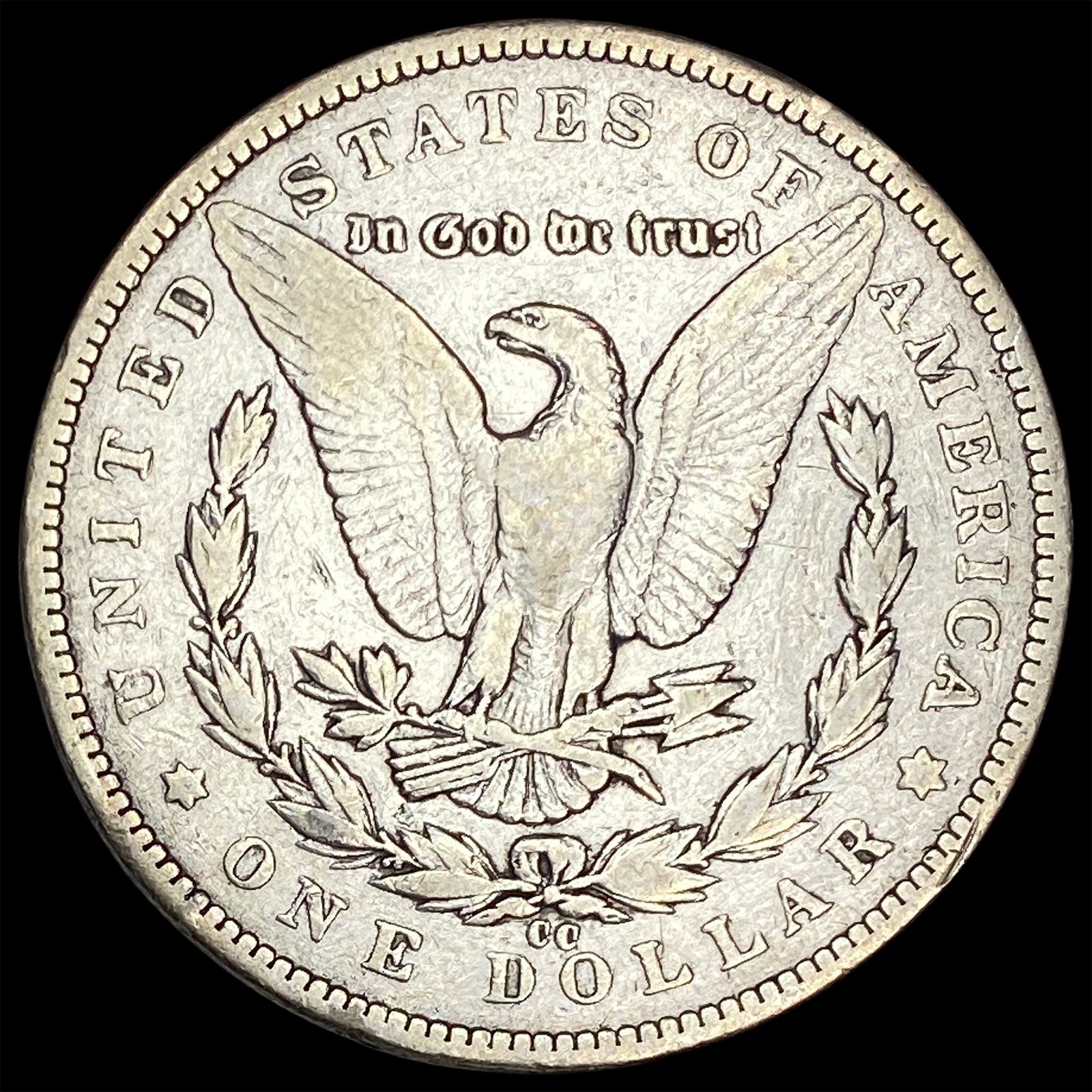 1893-CC Silver Morgan Dollar LIGHTLY CIRCULATED - 2