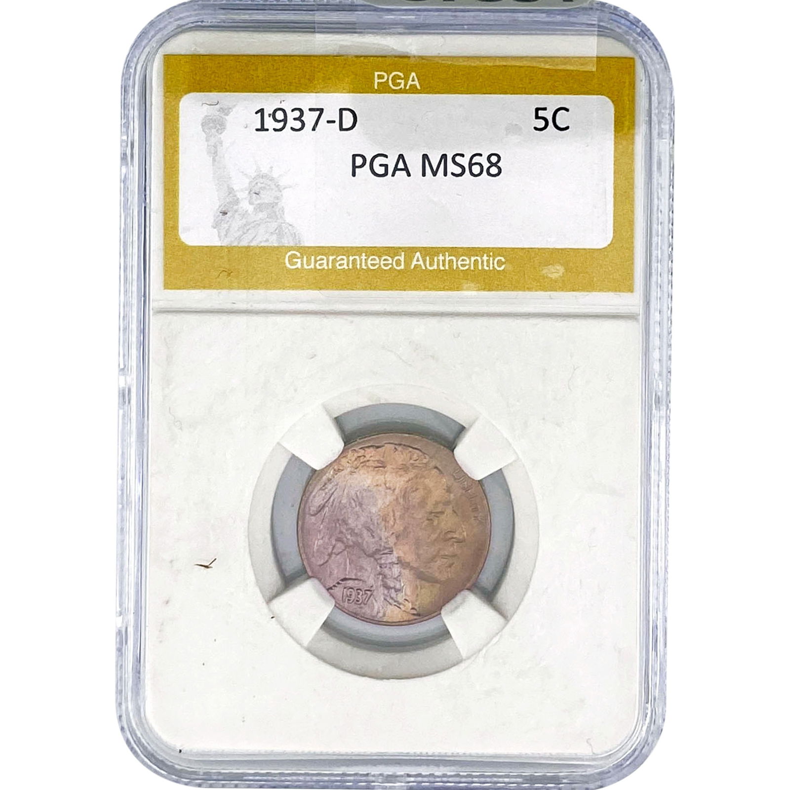 1937-D Buffalo Nickel PGA MS68 (1 of 2)