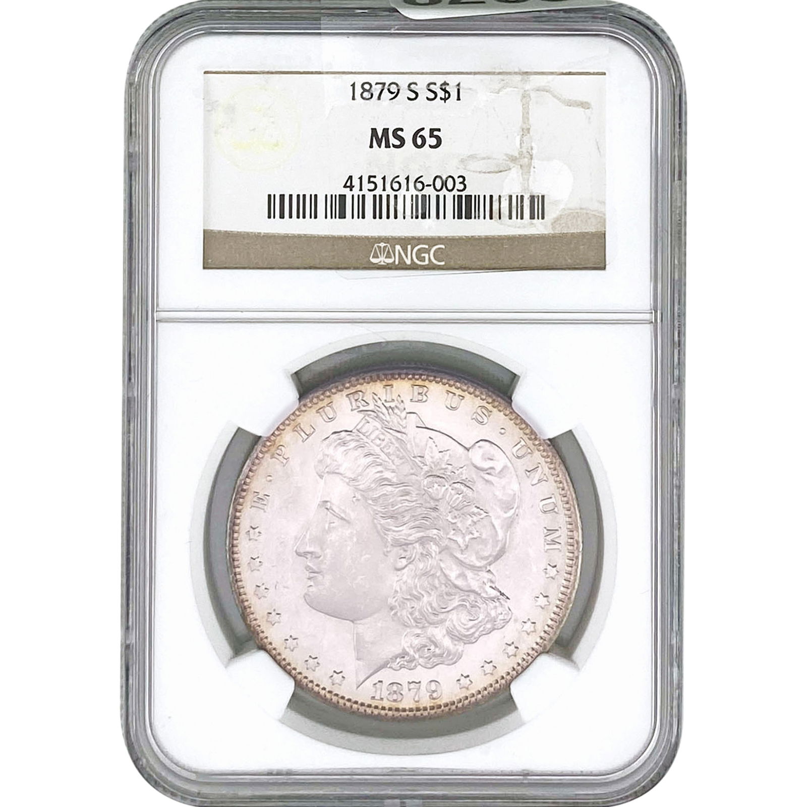 1879-S Morgan Silver Dollar NGC MS65 (1 of 2)
