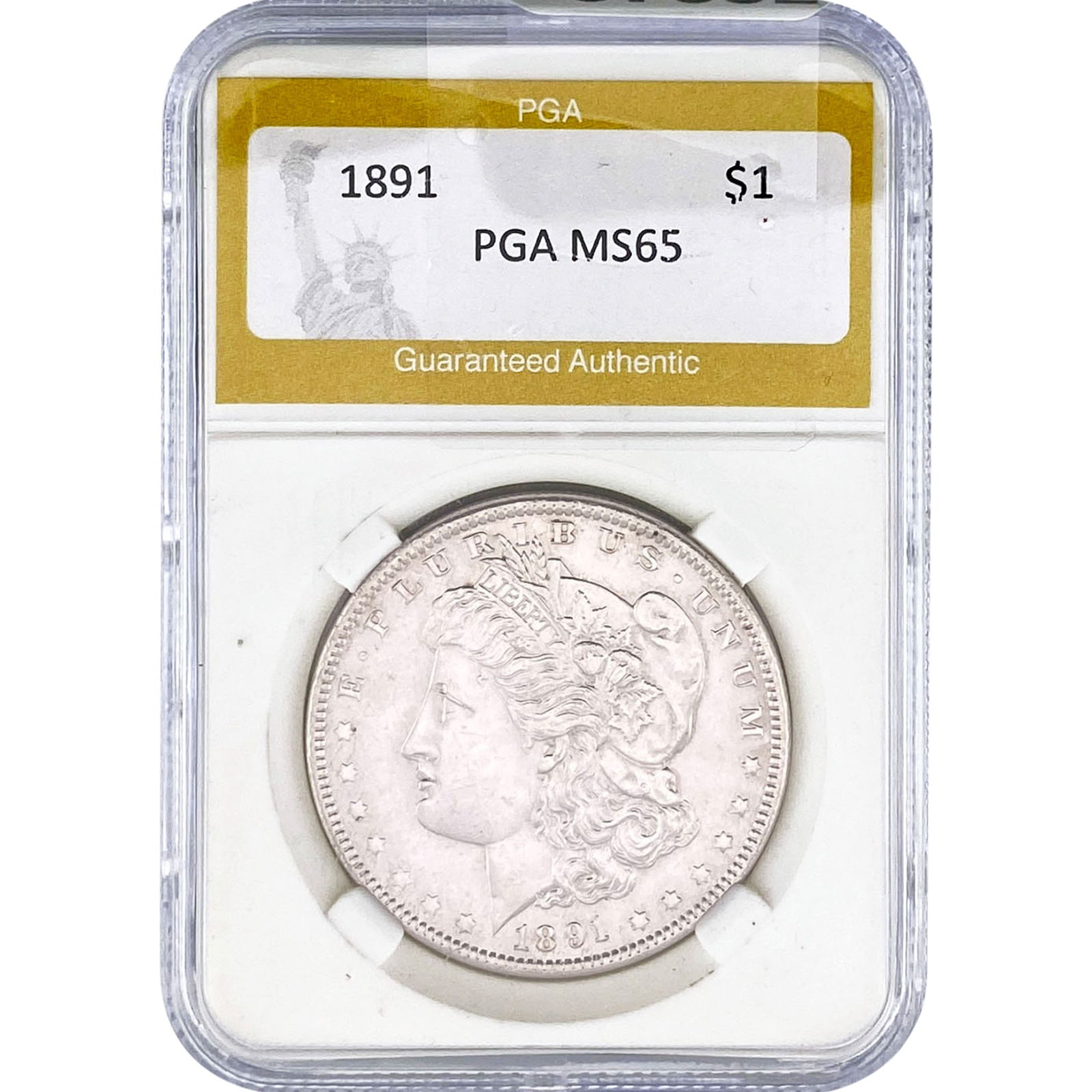 1891 Morgan Silver Dollar PGA MS65 (1 of 2)