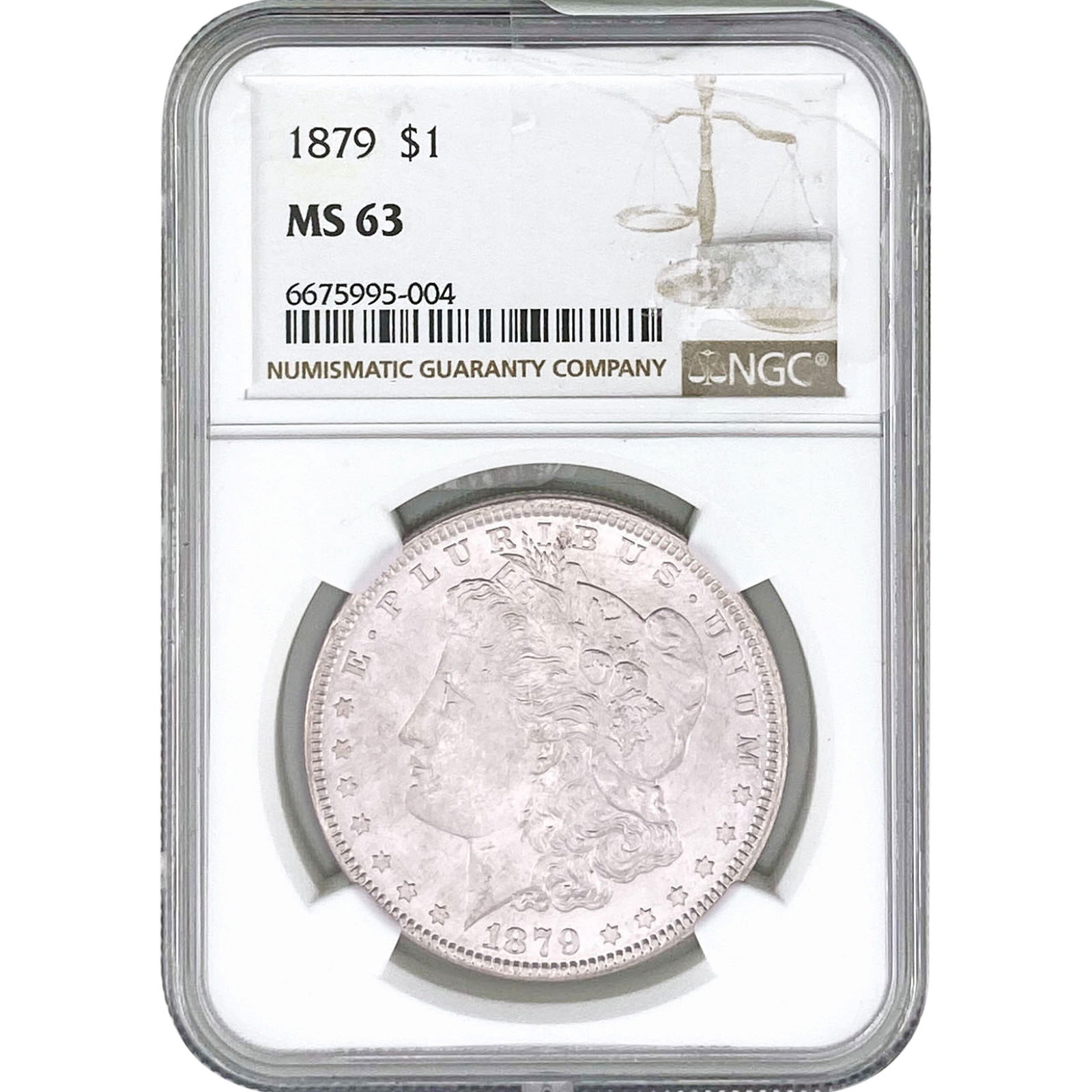 1879 Morgan Silver Dollar NGC MS63 (1 of 2)
