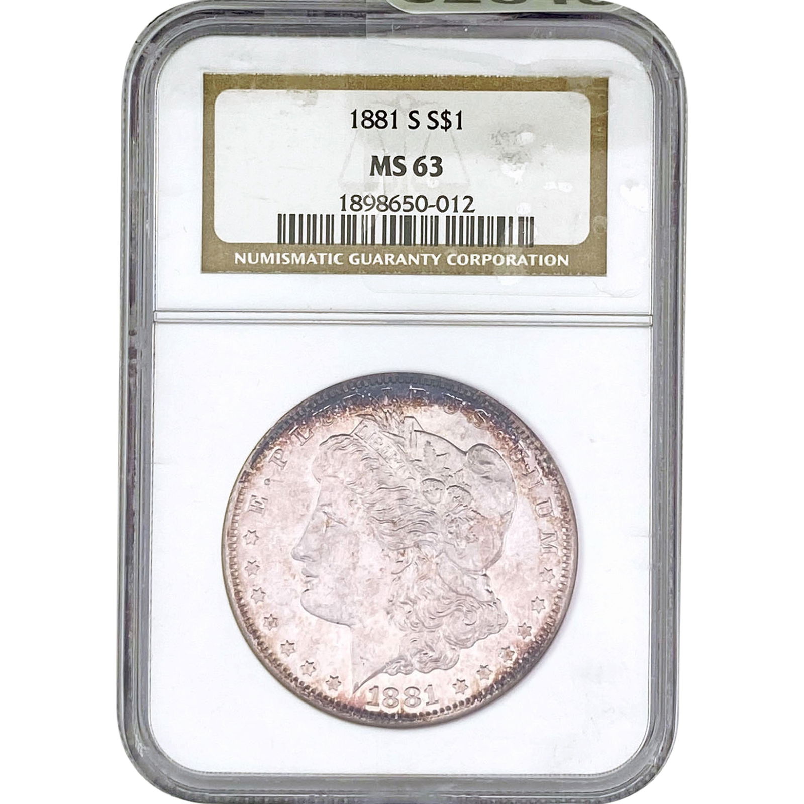 1881-S Morgan Silver Dollar NGC MS63 (1 of 2)