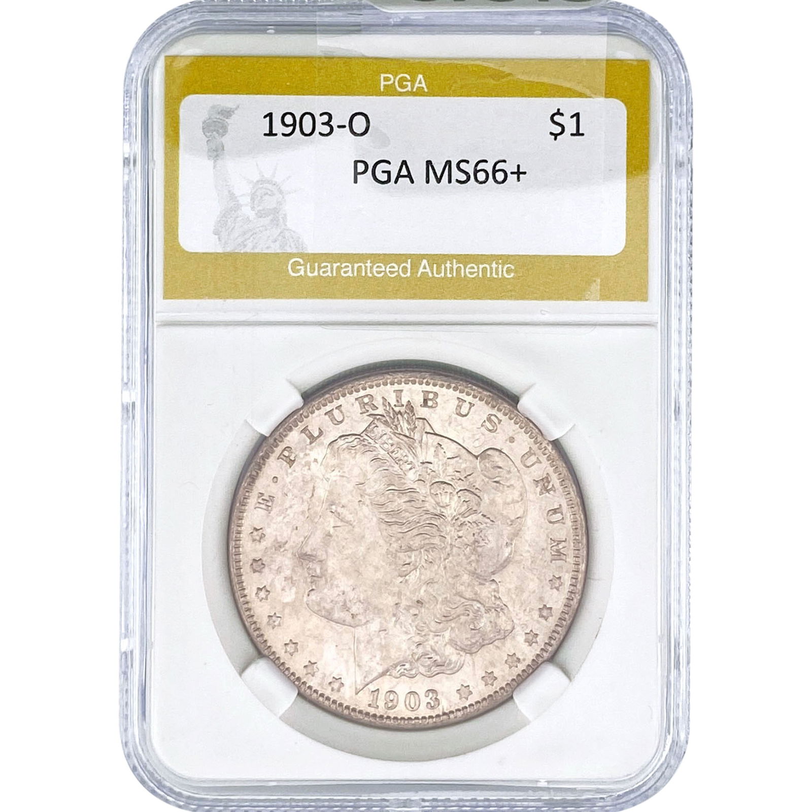 1903-O Morgan Silver Dollar PGA MS66+: 1903-O Morgan Silver Dollar PGA MS66+