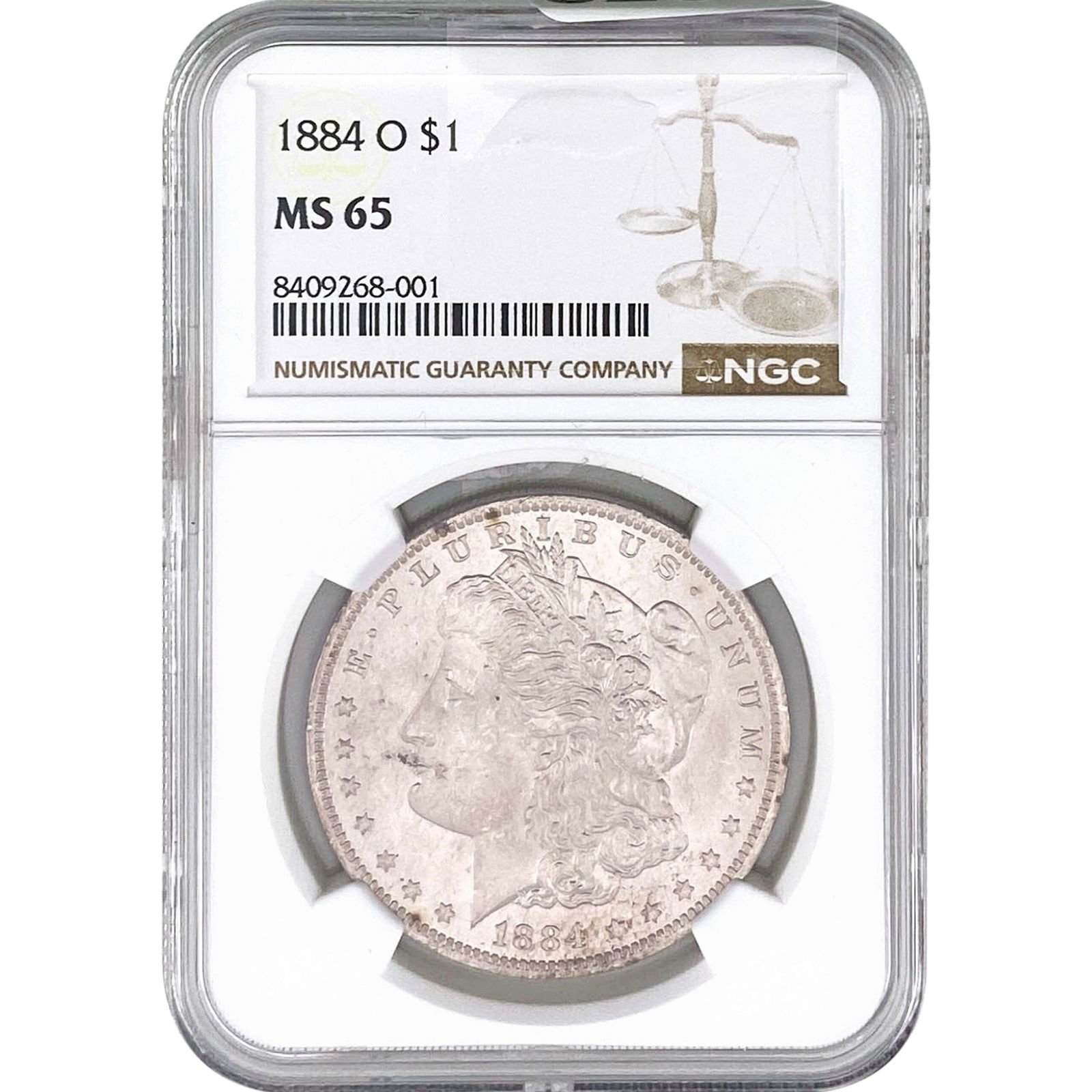 1884-O Morgan Silver Dollar NGC MS65 (1 of 2)