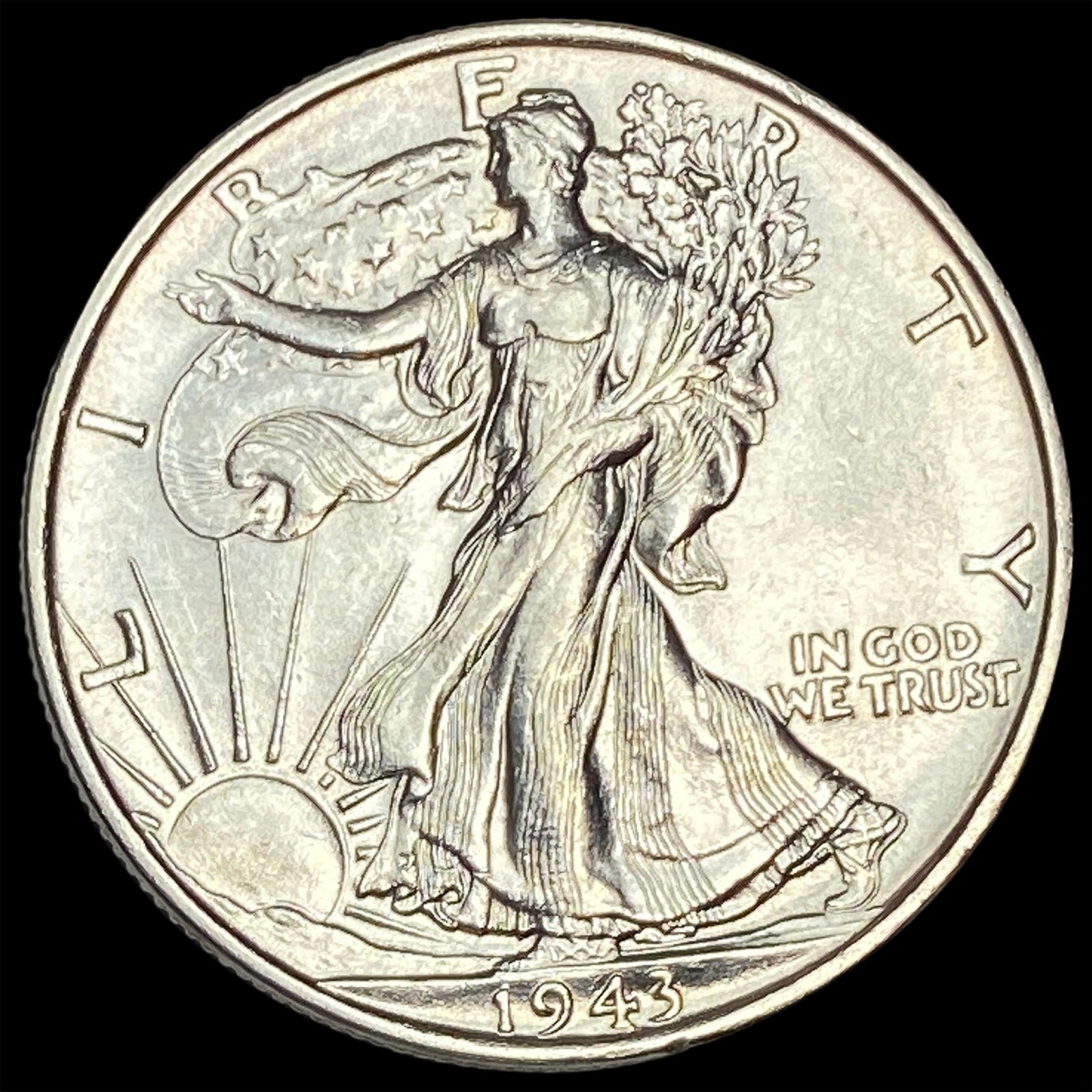 1943 Walking Liberty Half Dollar UNCIRCULATED (1 of 2)