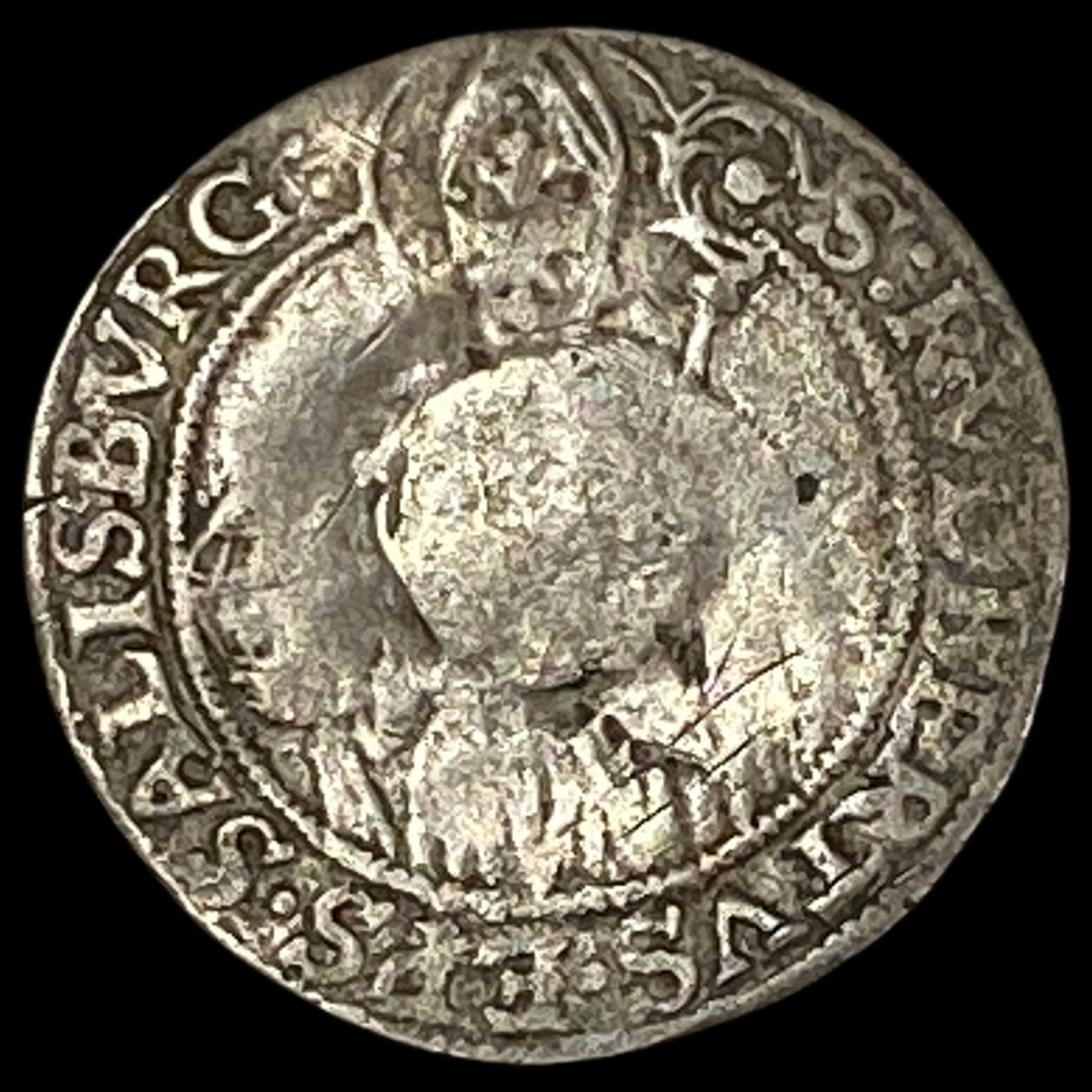 1679 Austria Silver 3 Kreuzer NEARLY UNCIRCULATED (1 of 2)