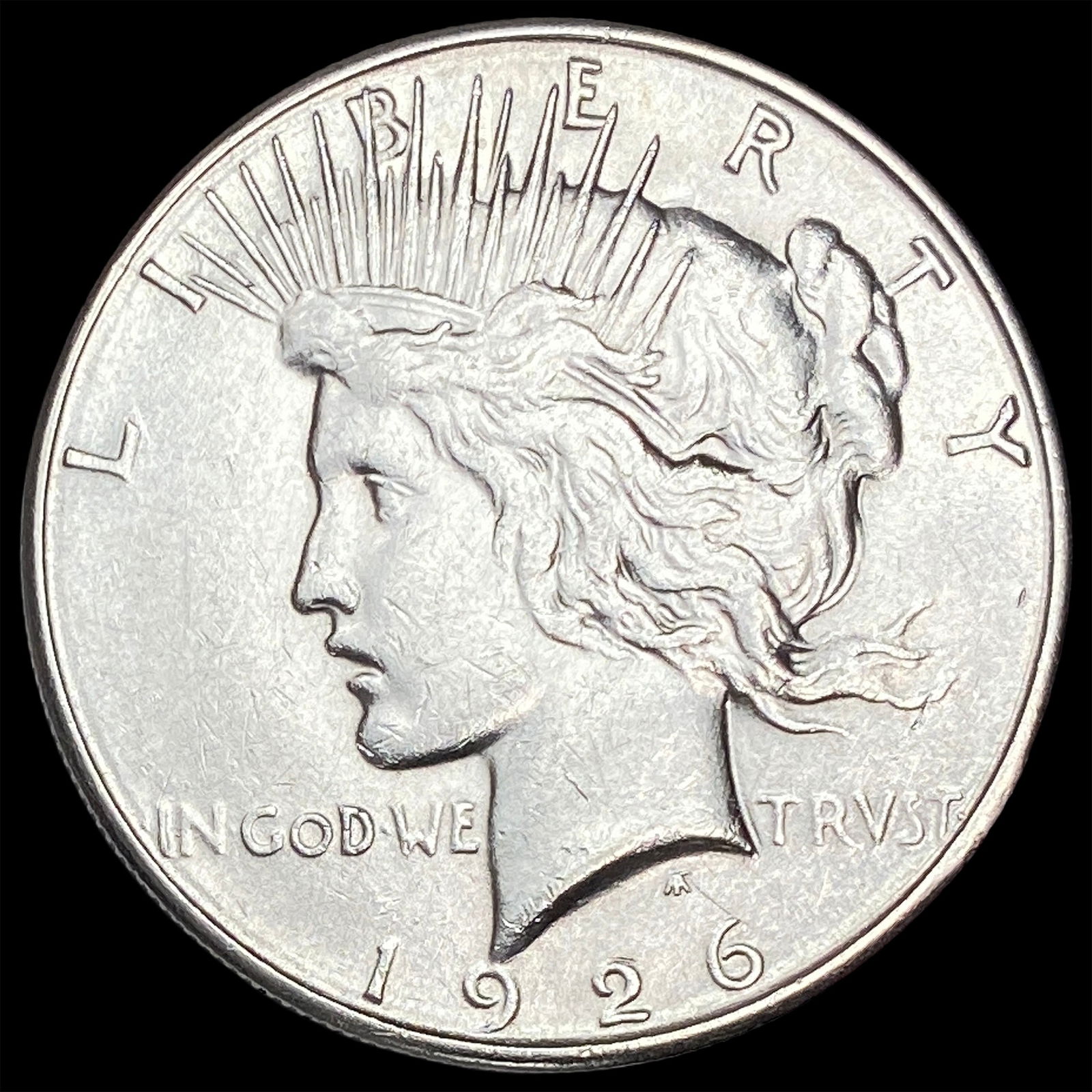 1926-S Silver Peace Dollar CLOSELY UNCIRCULATED (1 of 2)