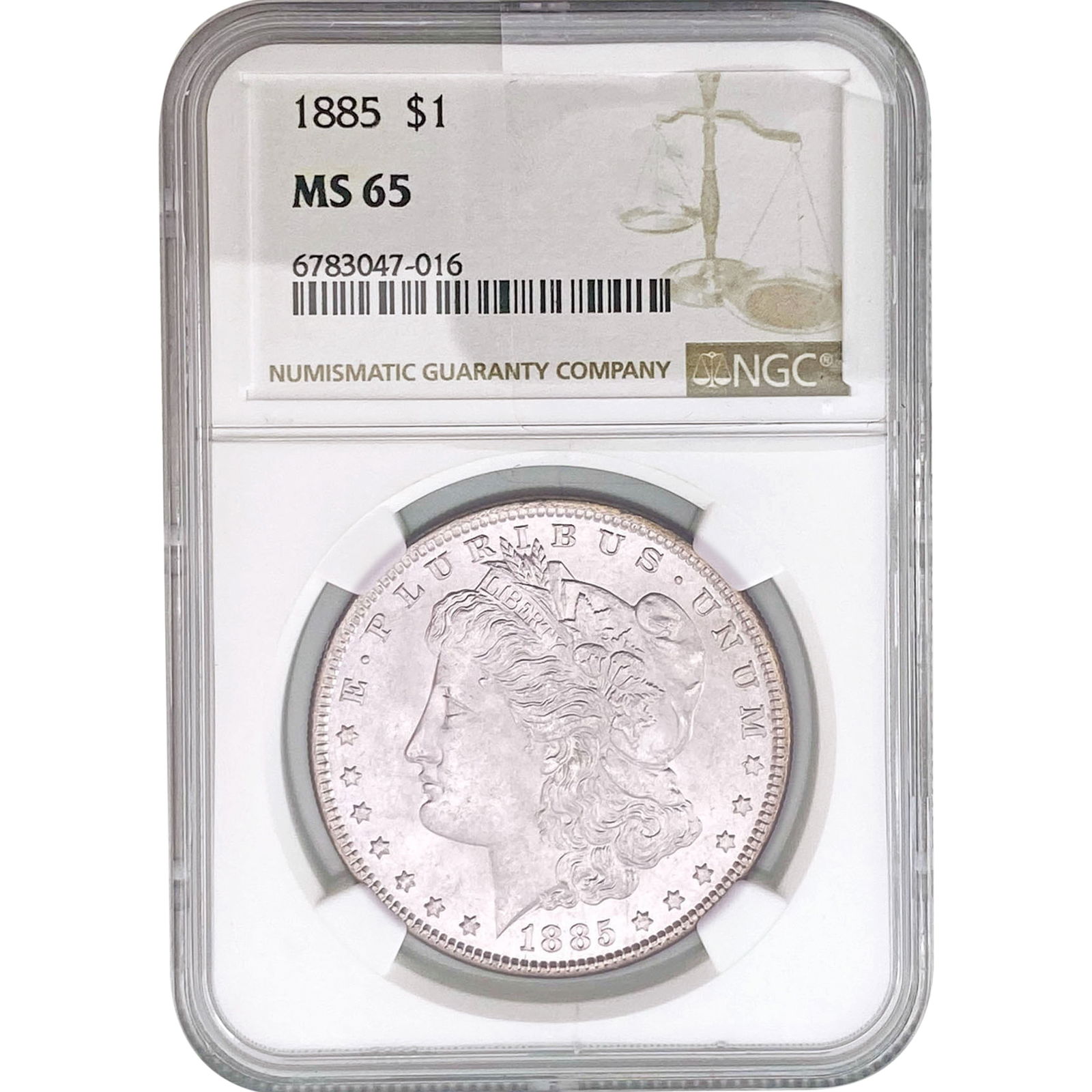 1885 Morgan Silver Dollar NGC MS65 (1 of 2)