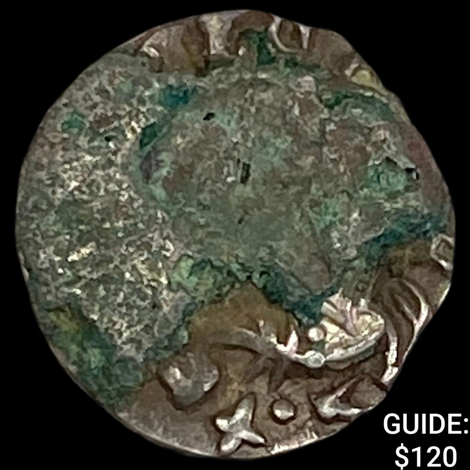 India Rajput 700-1000 Silver Jital NEARLY UNCIRCULATED: India Rajput 700-1000 Silver Jital NEARLY UNCIRCULATED