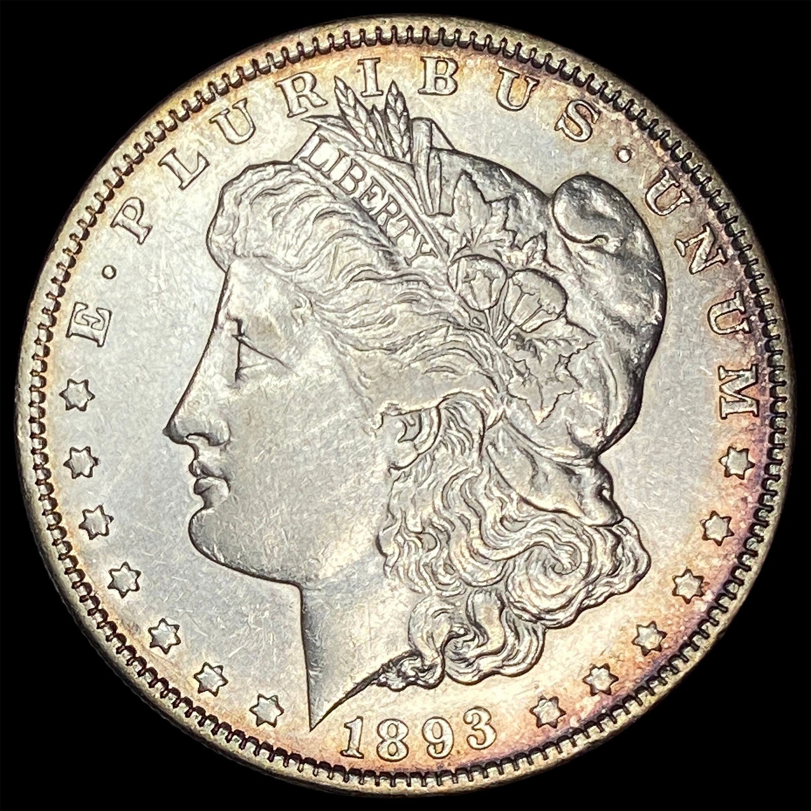 1893-S Silver Morgan Dollar CLOSELY UNCIRCULATED (1 of 2)