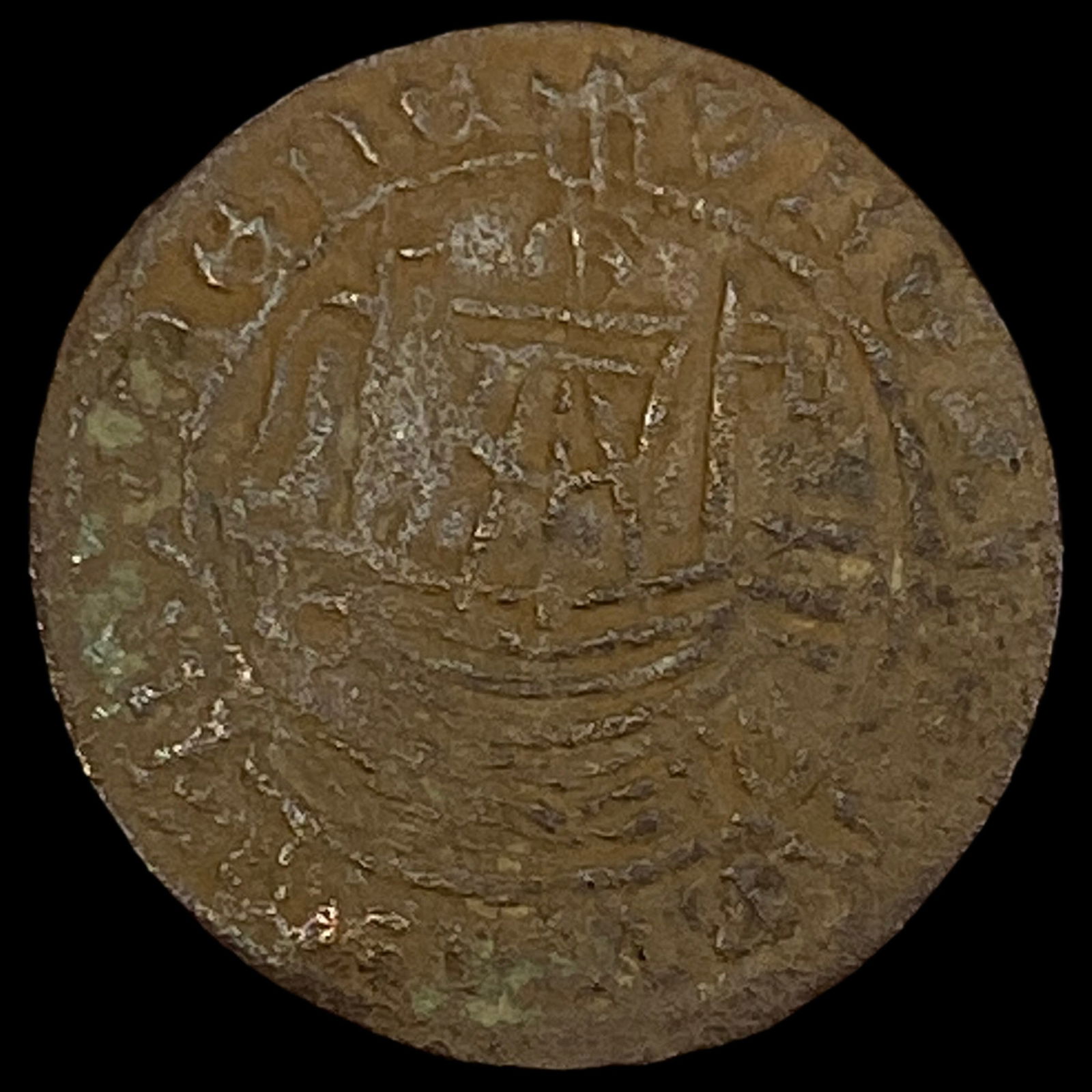 Nuremberg 1490-1550 Jeton "Ship Penny" CLOSELY UNCIRCULATED: Nuremberg 1490-1550 Jeton "Ship Penny" CLOSELY UNCIRCULATED