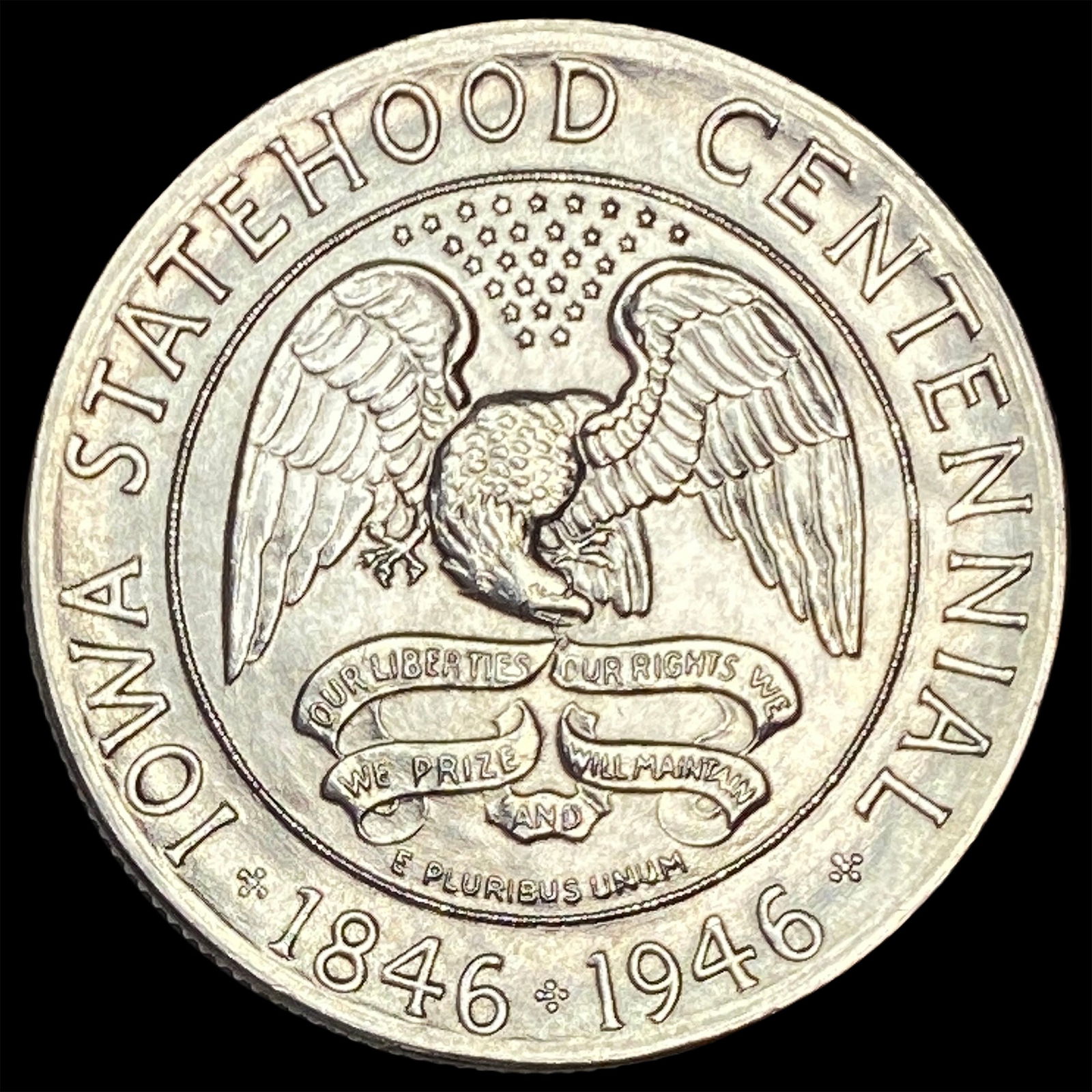1946 Iowa Statehood Centennial Half Dollar GEM BU (1 of 2)