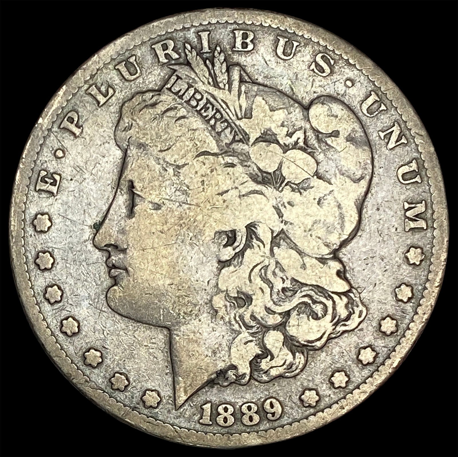 1889-CC Silver Morgan Dollar NICELY CIRCULATED (1 of 2)