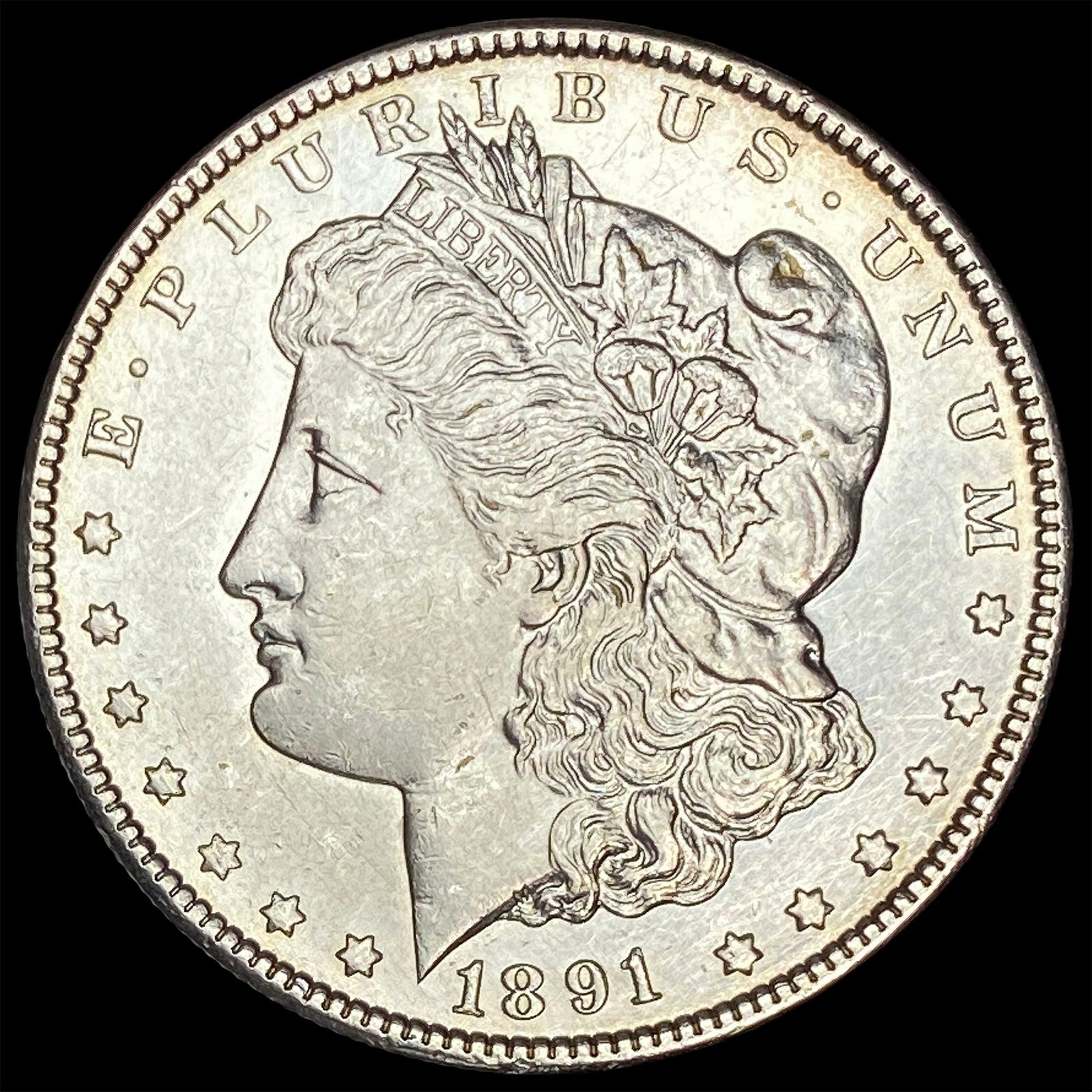 1891-CC Silver Morgan Dollar UNCIRCULATED (1 of 2)