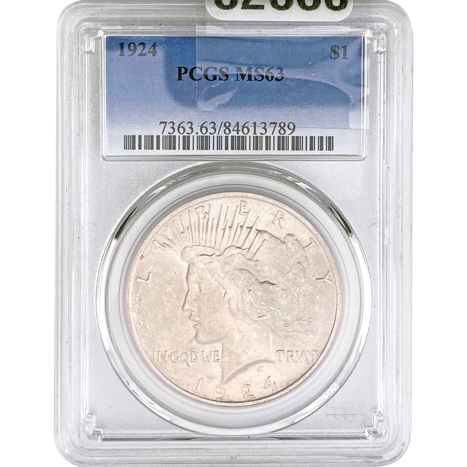 1927 Silver Peace Dollar PCGS MS63 (1 of 2)
