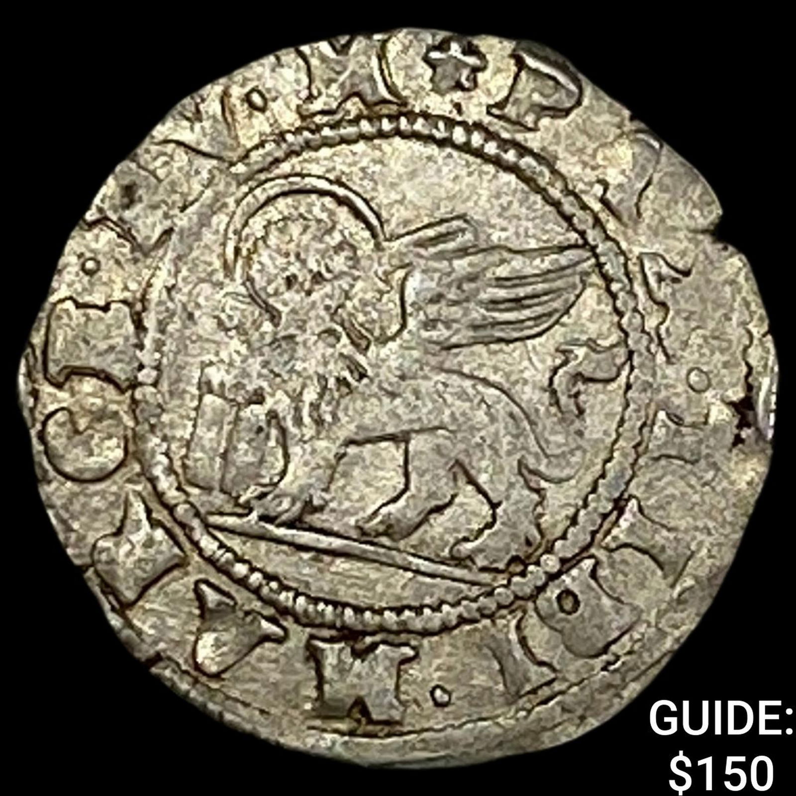 1570 Venice, Italy Silver 2 Gazzette HIGH GRADE: 1570 Venice, Italy Silver 2 Gazzette HIGH GRADE