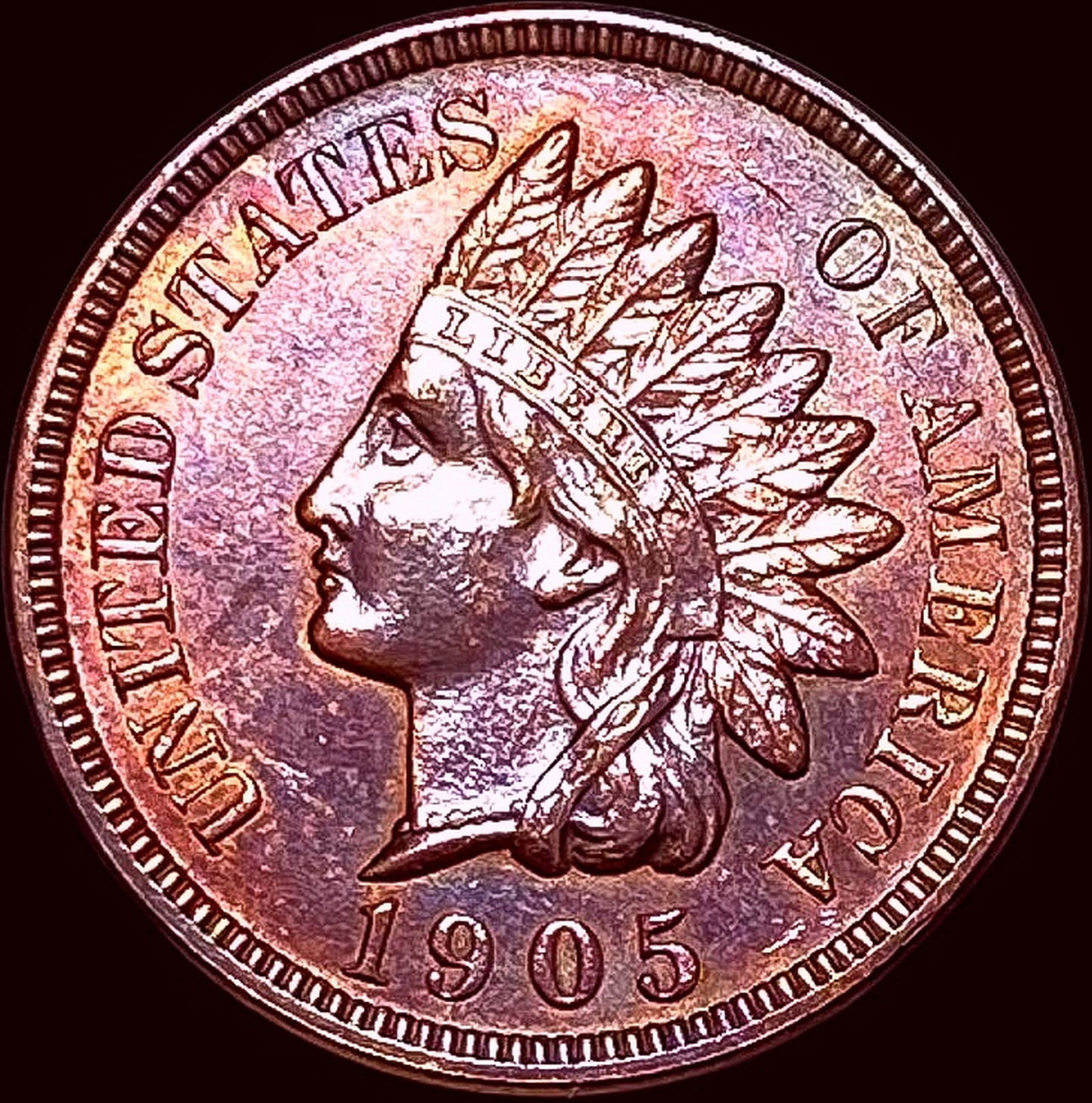 1905 RB Indian Head Cent UNCIRCULATED (1 of 2)