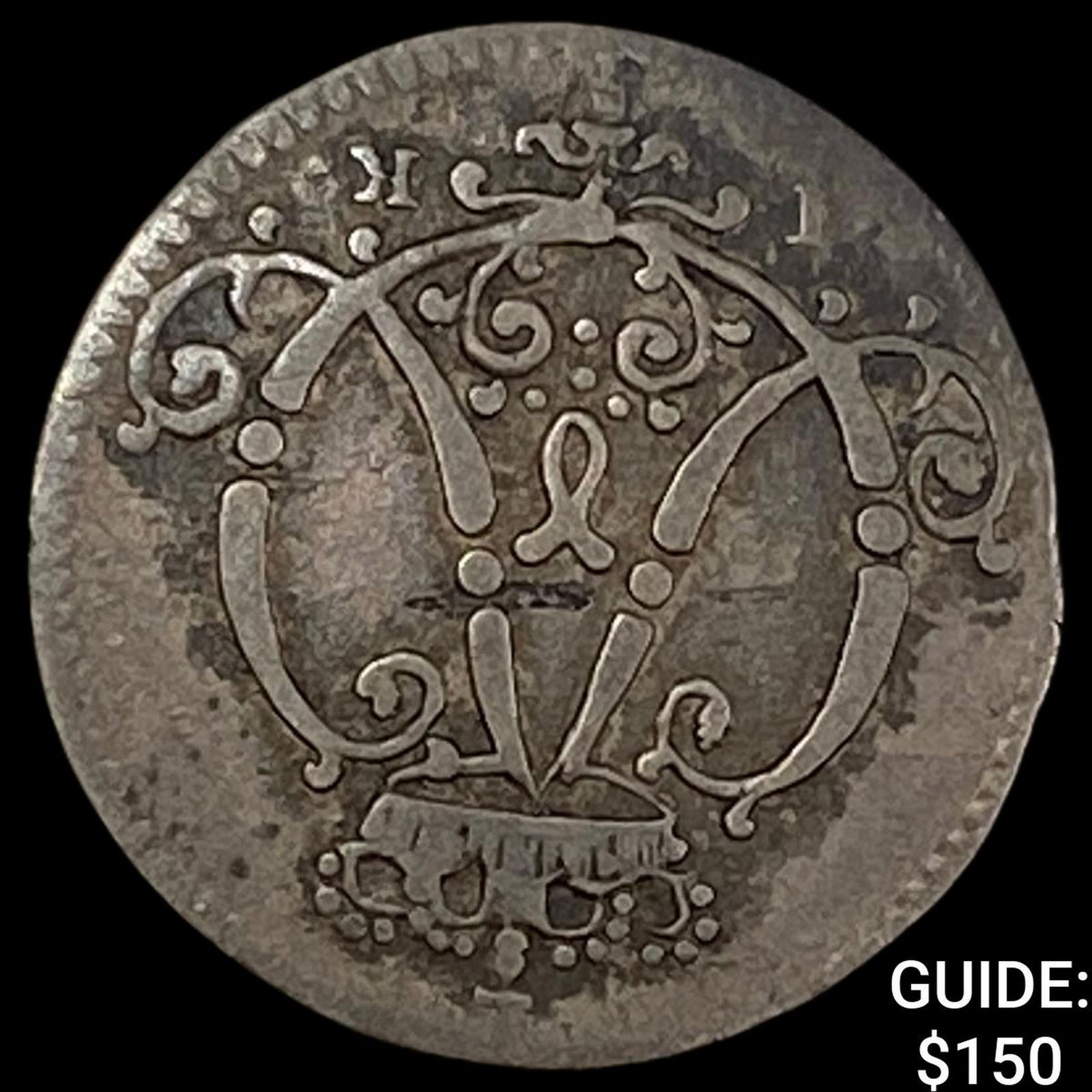 1755 Munster Silver 1/12th Thaler NEARLY UNCIRCULATED: 1755 Munster Silver 1/12th Thaler NEARLY UNCIRCULATED