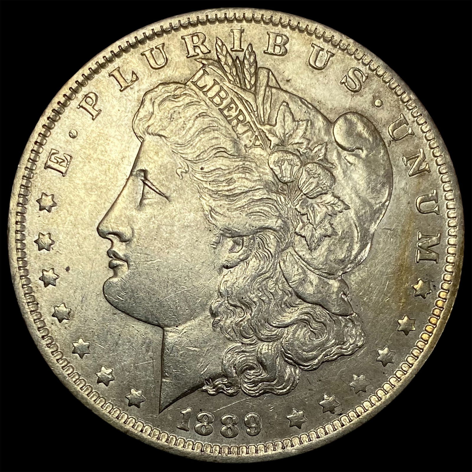 1889-O Silver Morgan Dollar CLOSELY UNCIRCULATED (1 of 2)