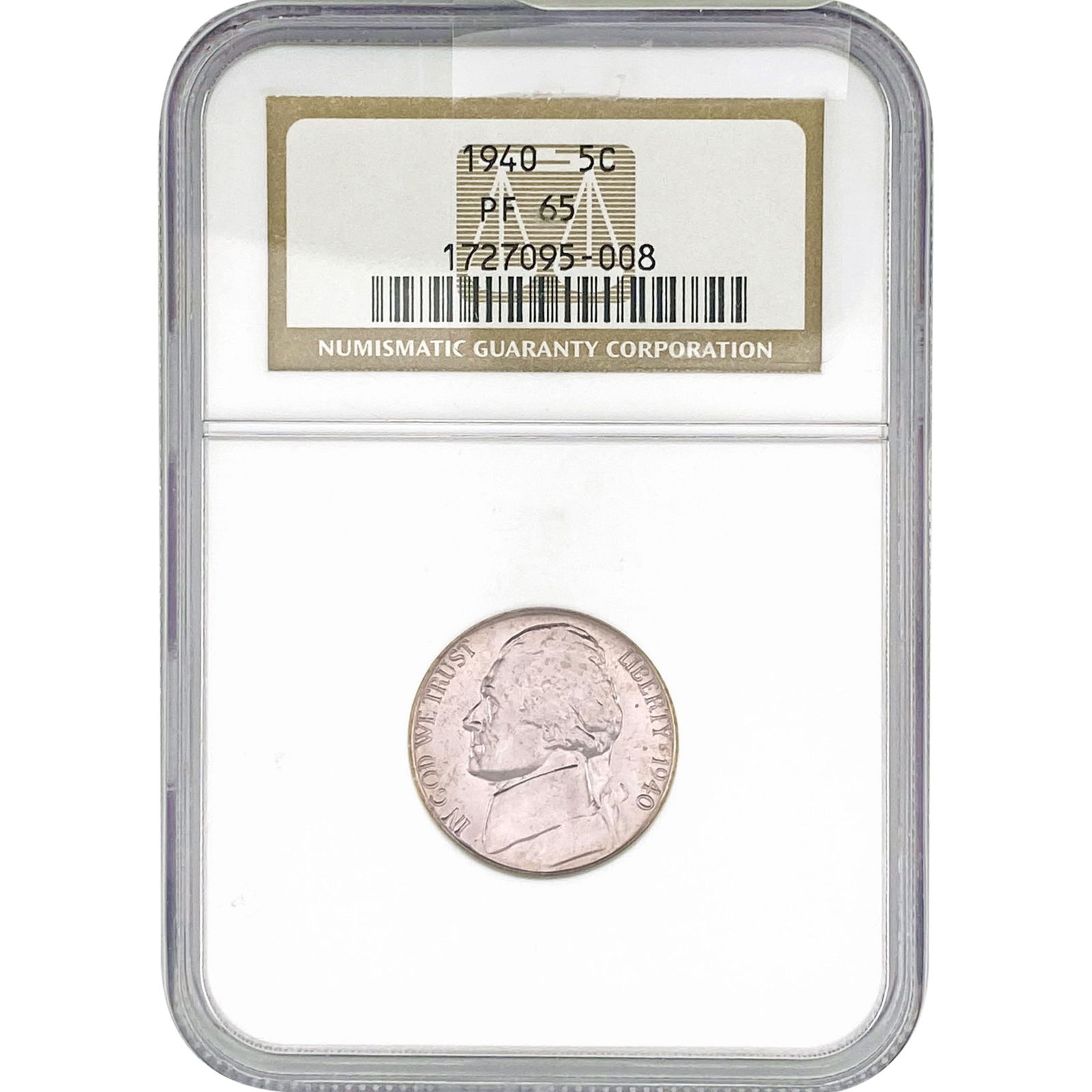 1940 Jefferson Nickel NGC PF65 (1 of 2)