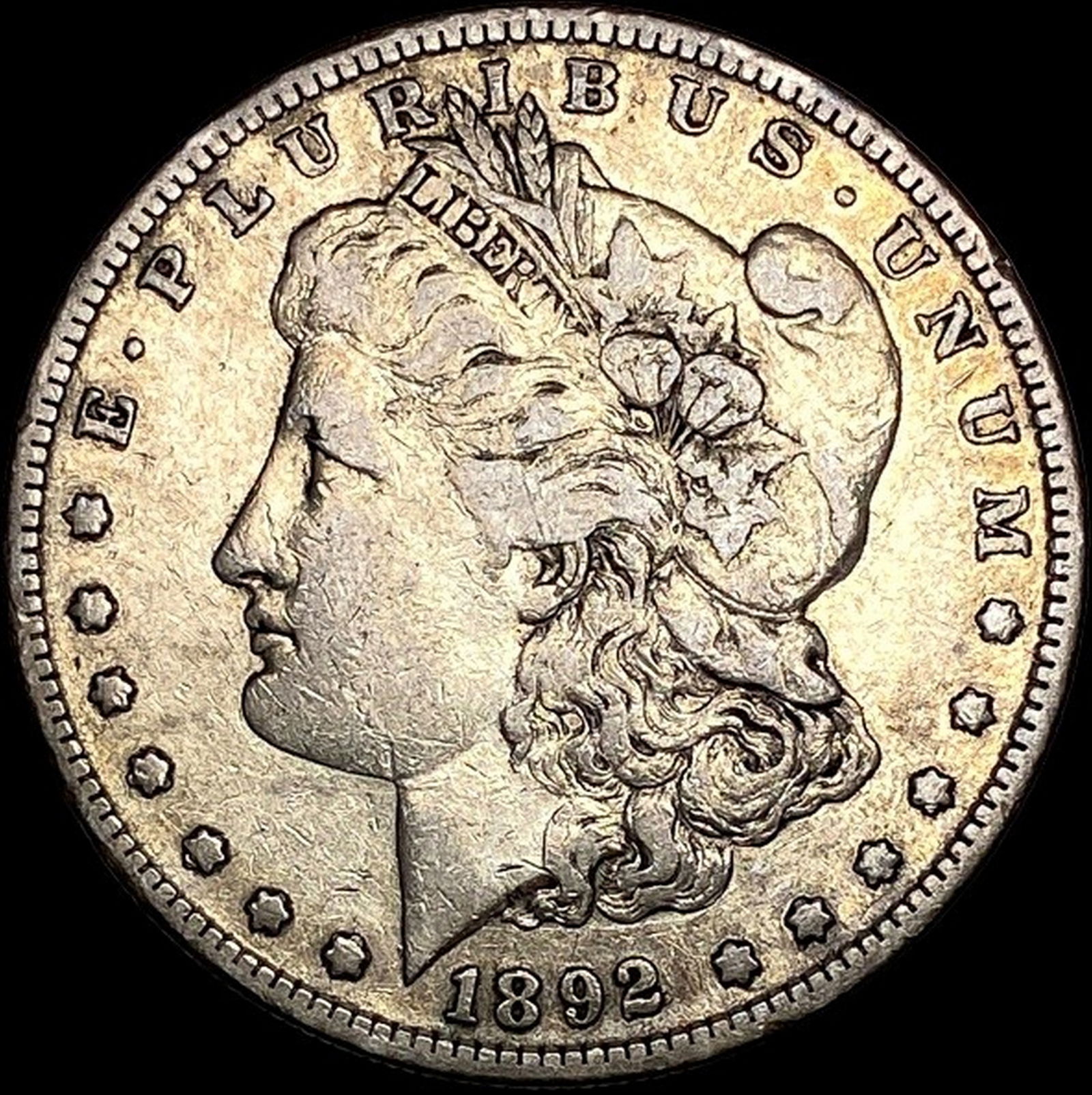 1892-S Silver Morgan Dollar LIGHTLY CIRCULATED (1 of 2)
