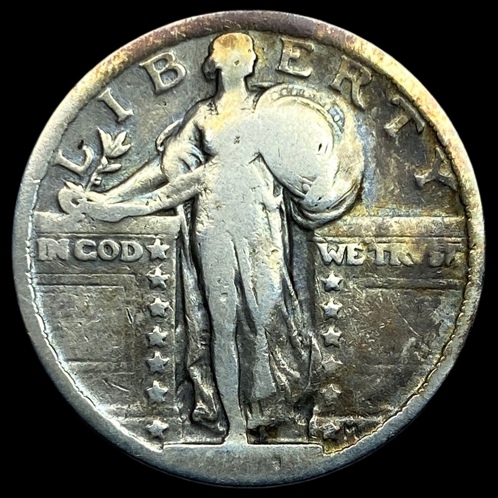 1921 Standing Liberty Silver Quarter CIRC (1 of 2)
