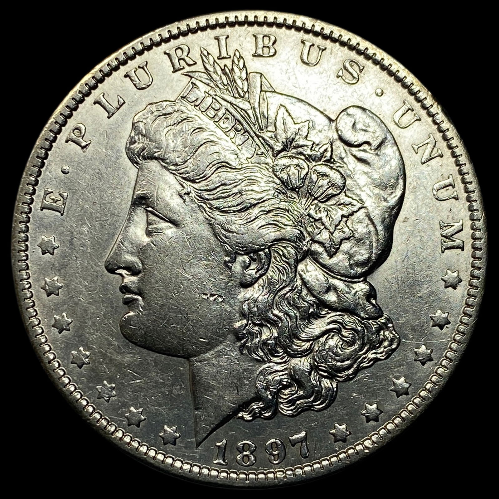 1897-O Silver Morgan Dollar CLOSELY UNCIRCULATED (1 of 2)