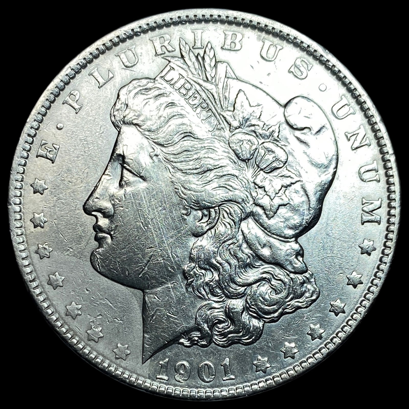 1901 Morgan Silver Dollar CLOSELY UNCIRCULATED (1 of 2)