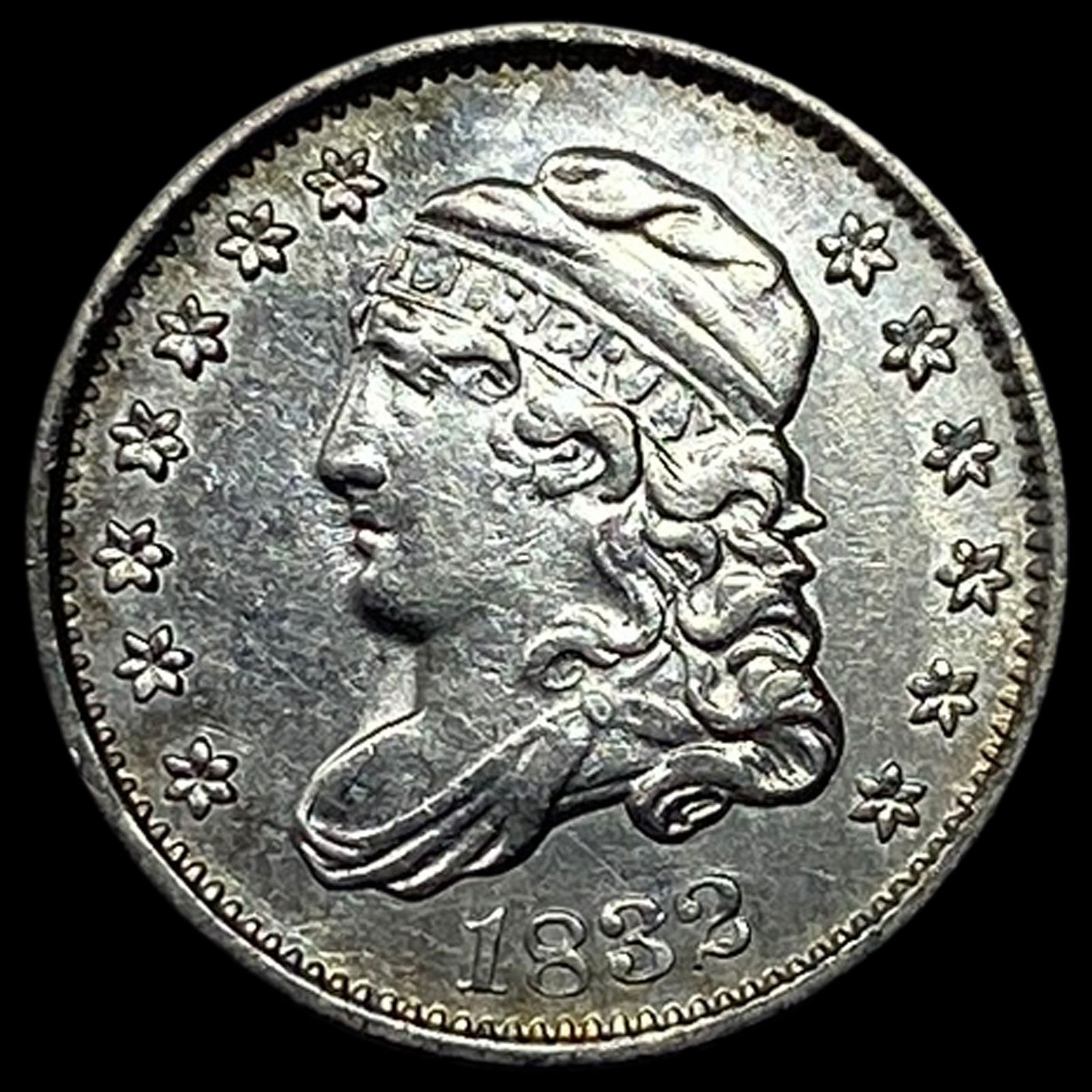 1832 Capped Bust Half Dime CLOSELY UNCIRCULATED (1 of 2)