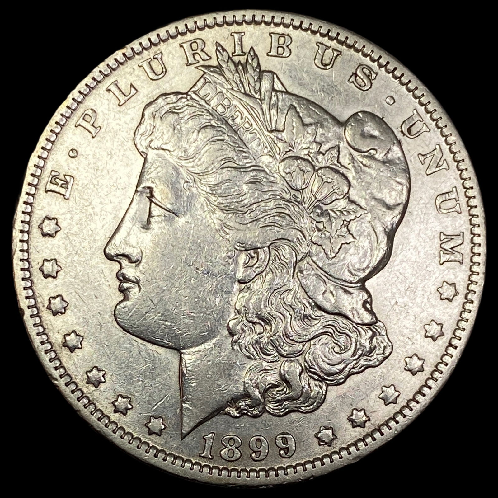 1899-O Micro O Morgan Silver Dollar CLOSELY UNCIRCULATED (1 of 2)