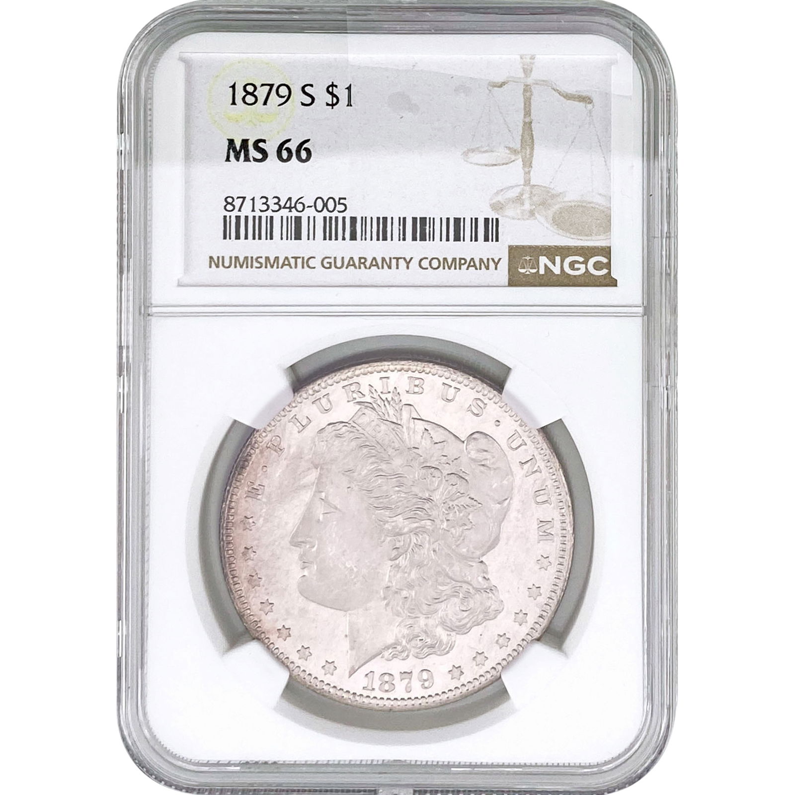 1879-S Morgan Silver Dollar NGC MS66 (1 of 2)