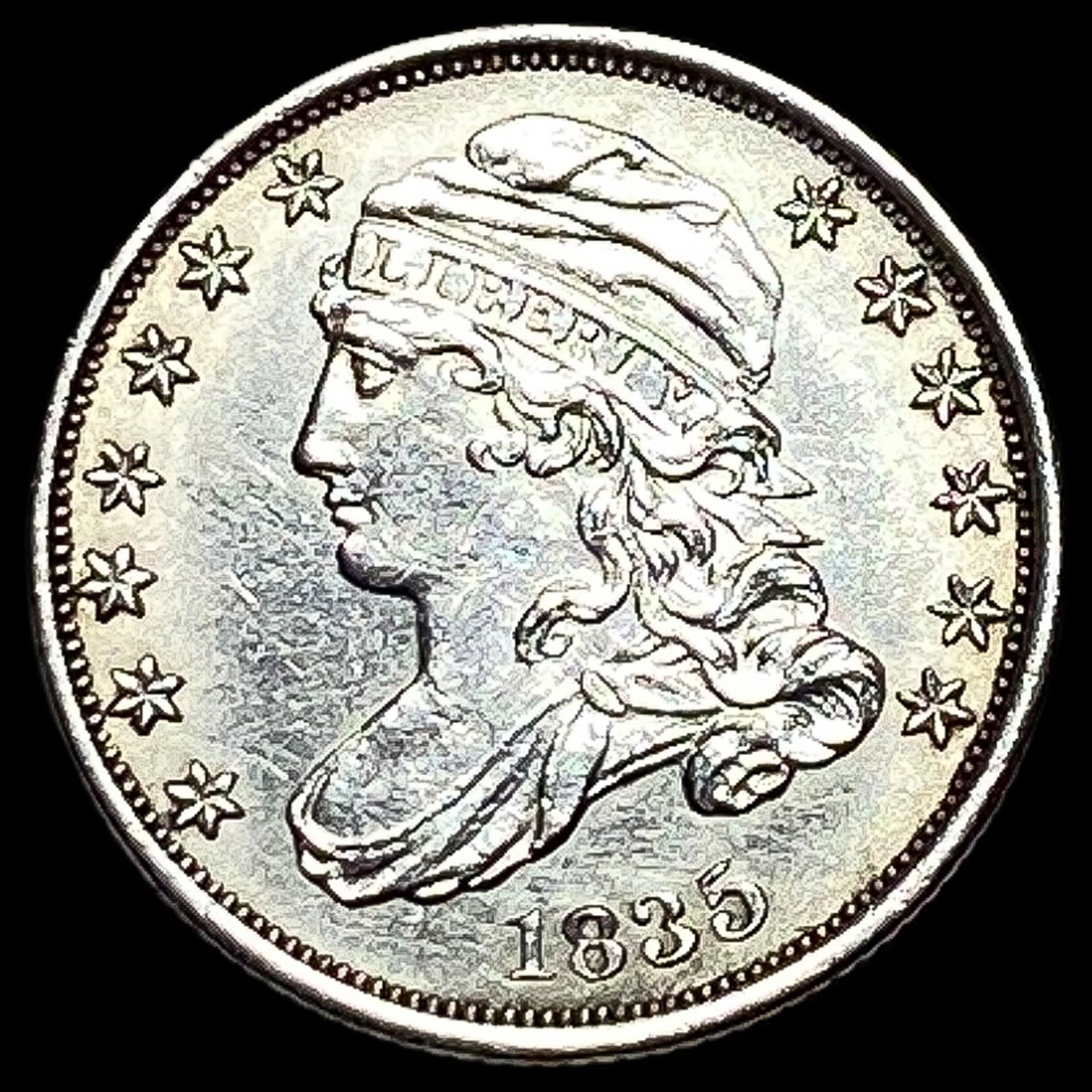 1835 Capped Bust Dime UNCIRCULATED (1 of 2)