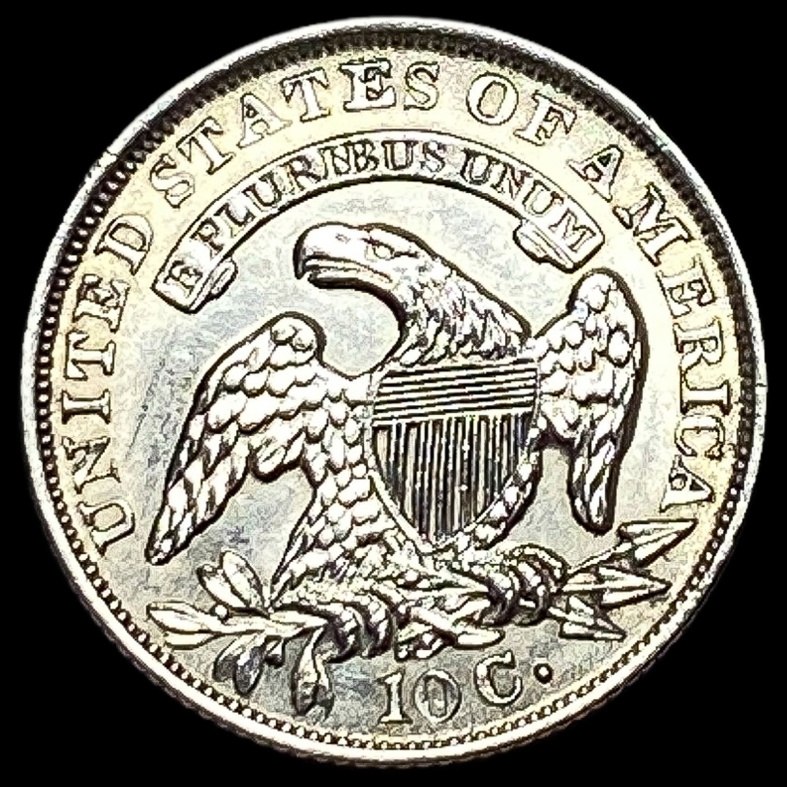 1835 Capped Bust Dime UNCIRCULATED - 2