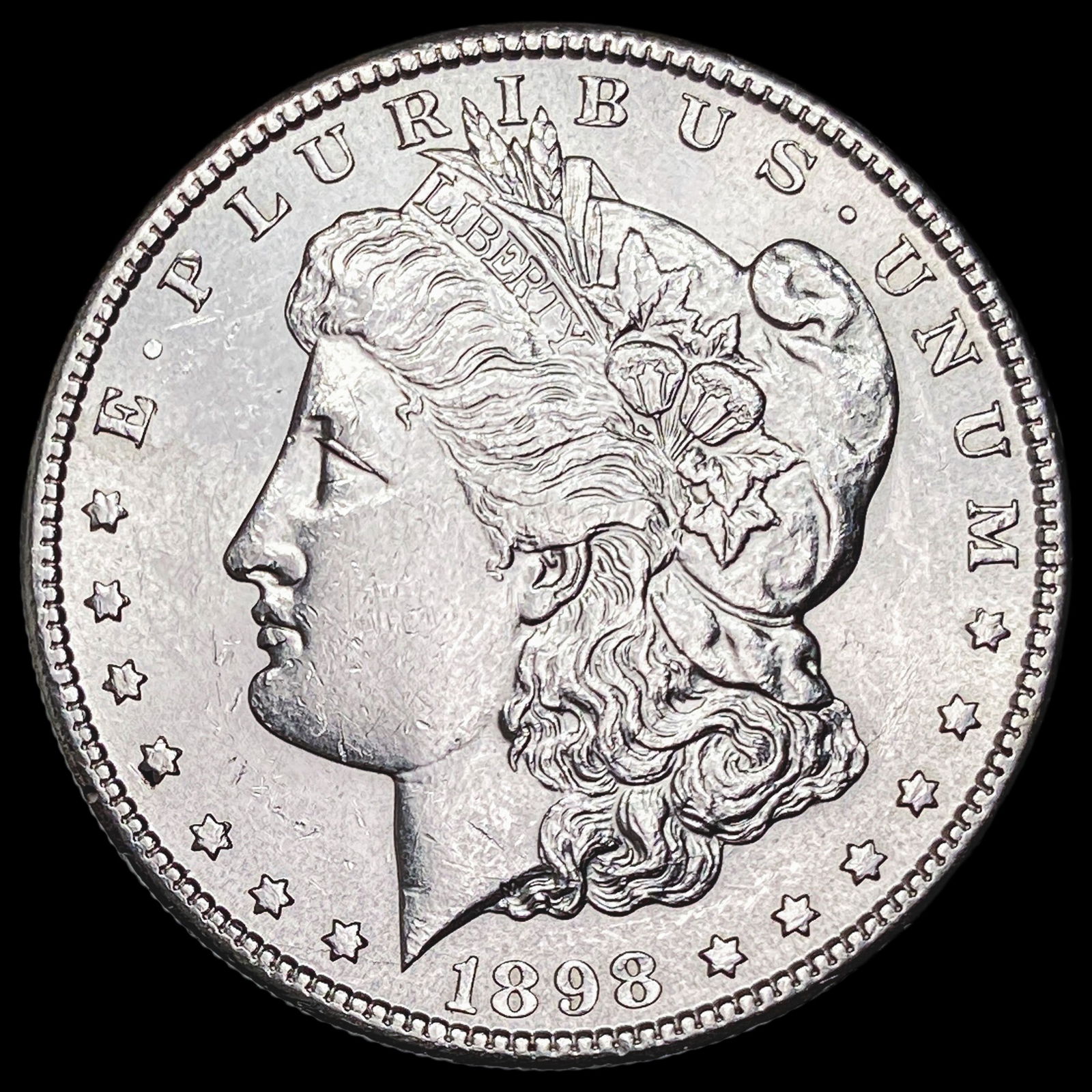 1898-S Silver Morgan Dollar UNCIRCULATED: 1898-S Silver Morgan Dollar UNCIRCULATED