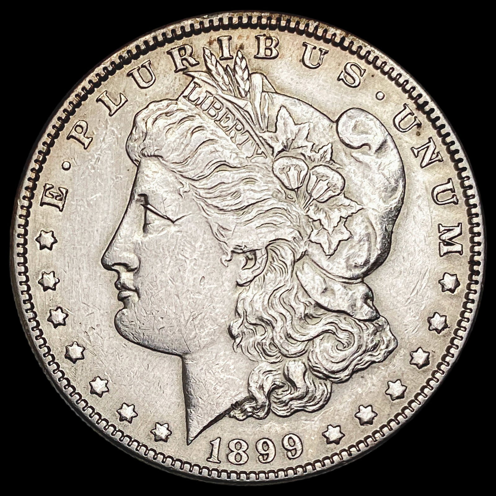 1899 Silver Morgan Dollar CLOSELY UNCIRCULATED: 1899 Silver Morgan Dollar CLOSELY UNCIRCULATED