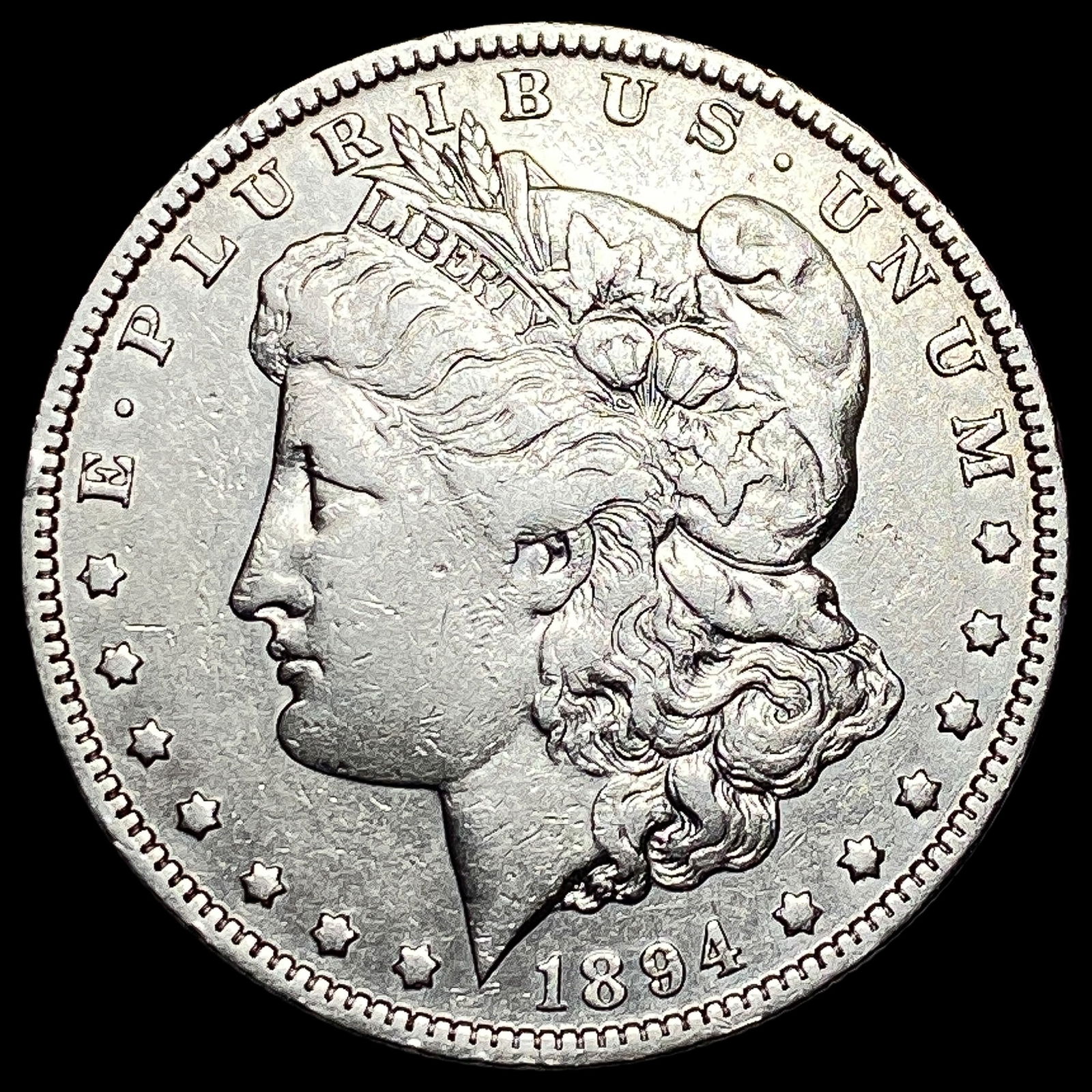 1894-O Silver Morgan Dollar NEARLY UNCIRCULATED (1 of 2)