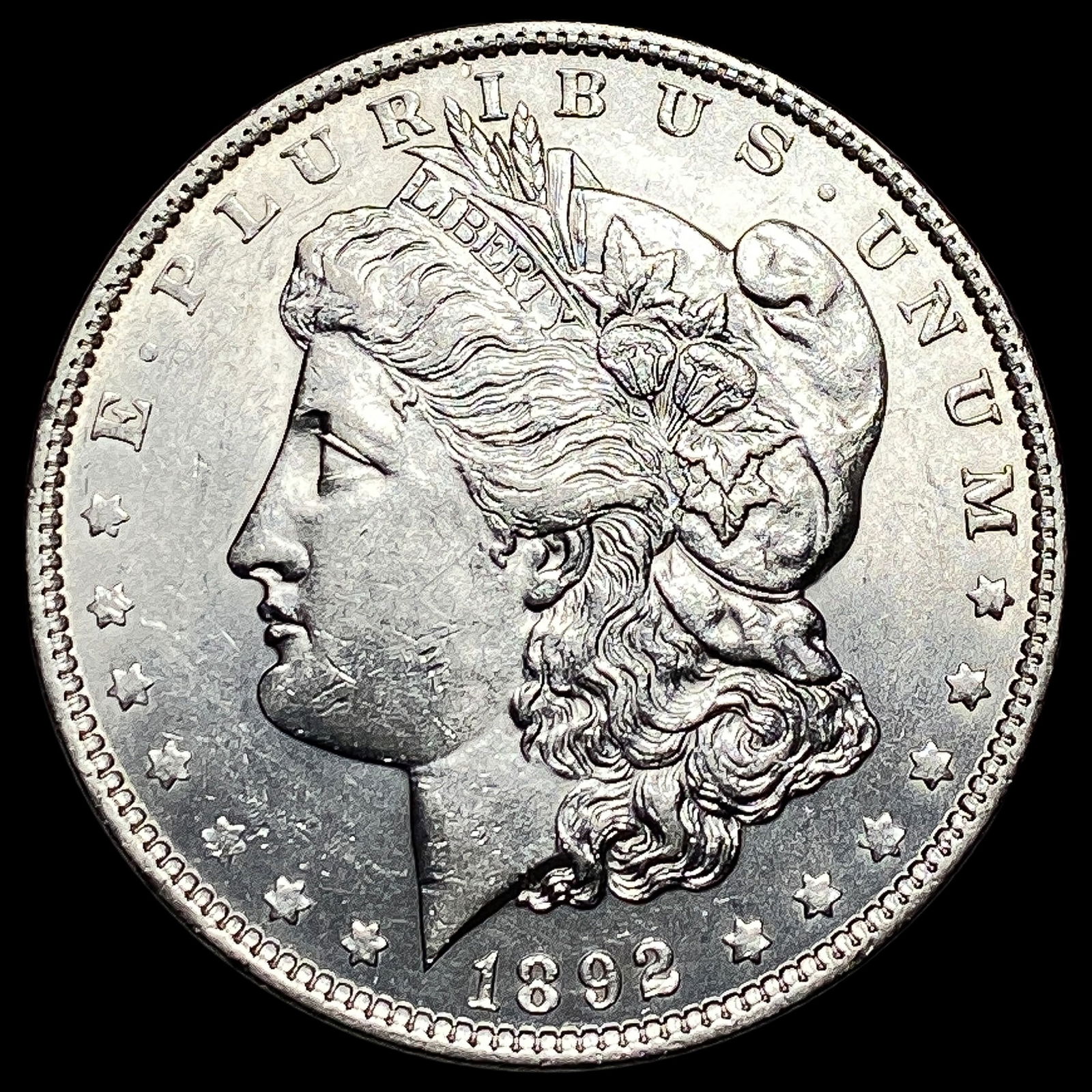 1892 Silver Morgan Dollar CHOICE AU (1 of 2)