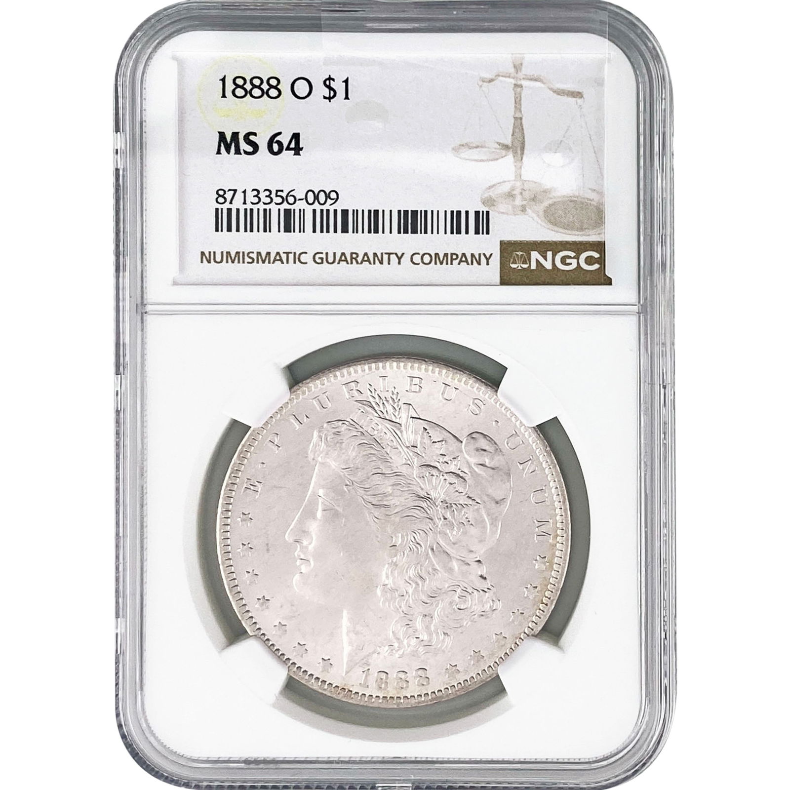 1888-O Morgan Silver Dollar NGC MS64 (1 of 2)