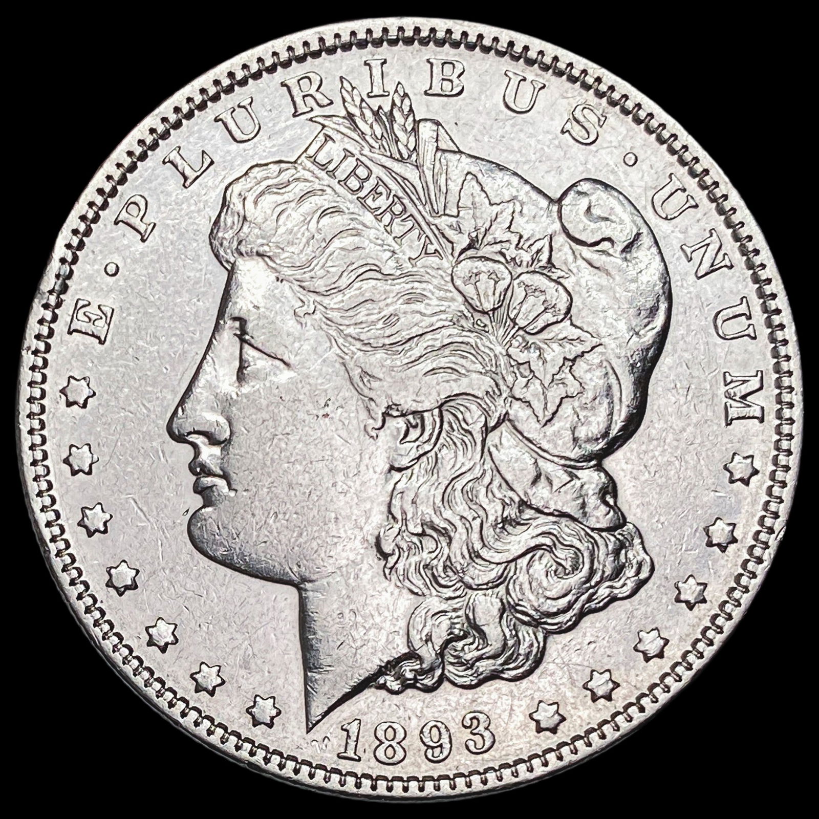1893 Morgan Silver Dollar CLOSELY UNCIRCULATED (1 of 2)