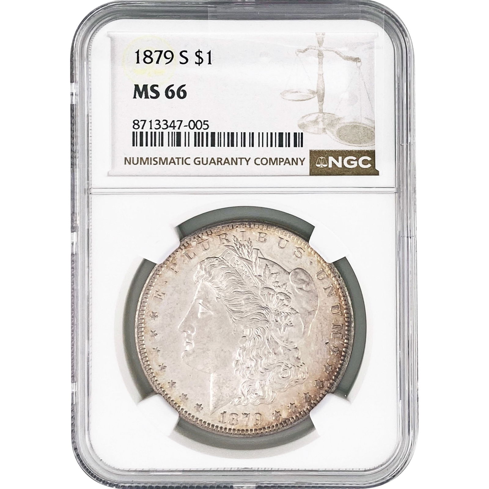 1879-S Morgan Silver Dollar NGC MS66 (1 of 2)
