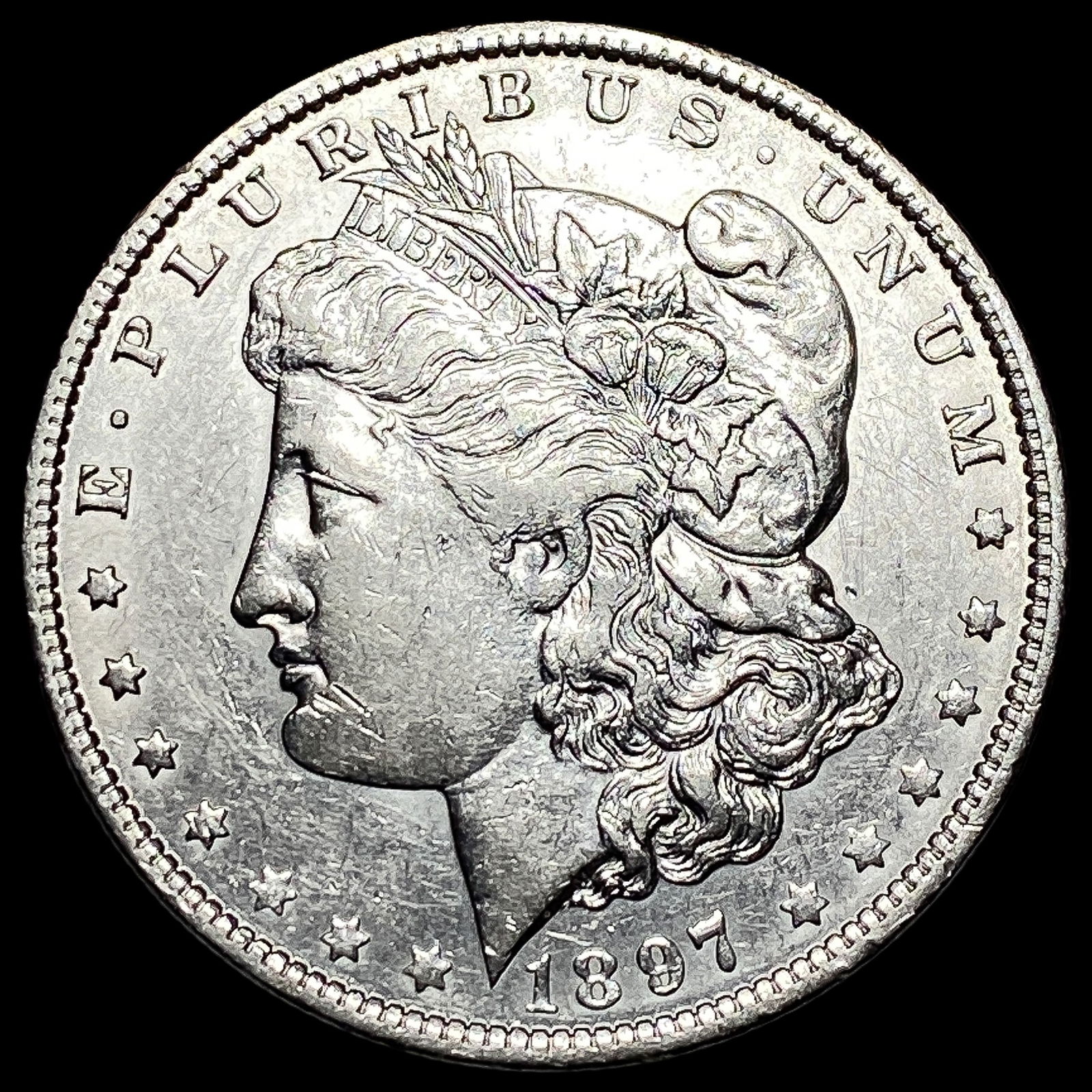1897-O Silver Morgan Dollar CLOSELY UNCIRCULATED (1 of 2)