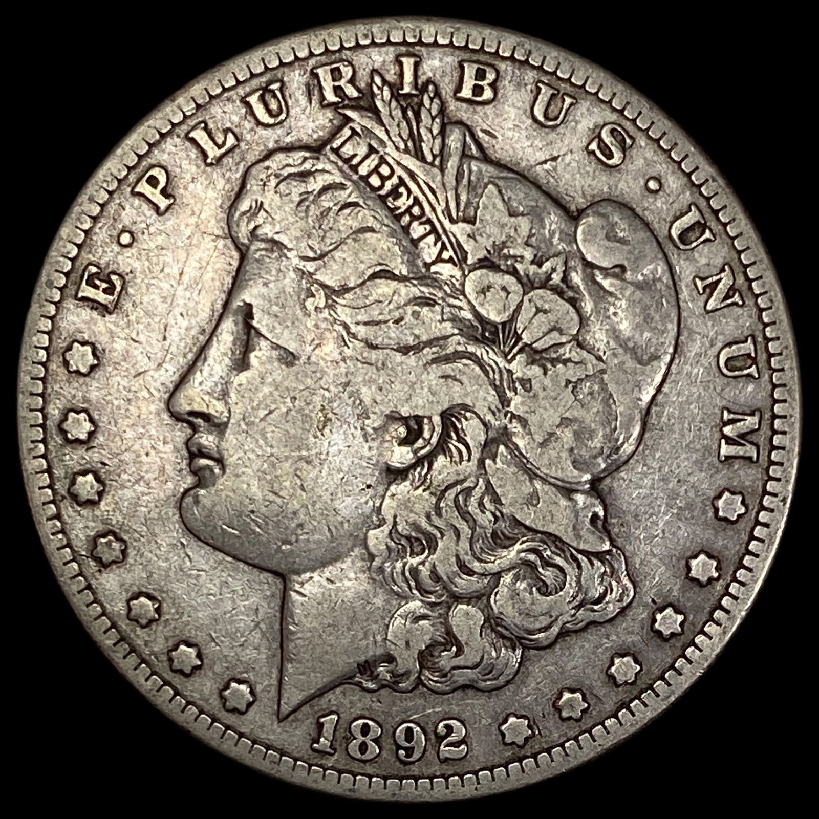 1892-S Silver Morgan Dollar LIGHTLY CIRCULATED (1 of 2)