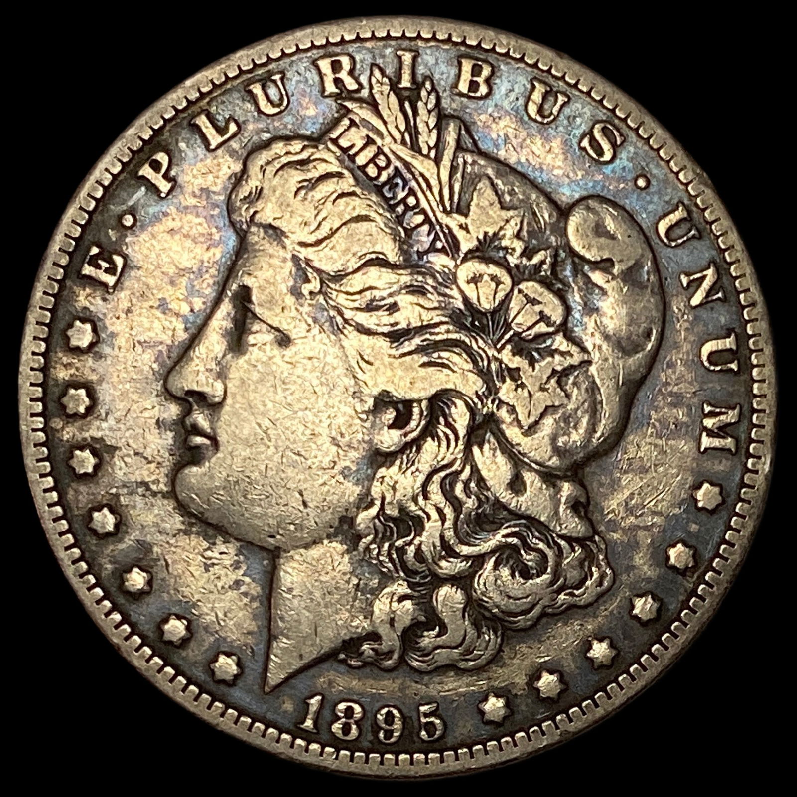 1895-O Silver Morgan Dollar LIGHTLY CIRCULATED (1 of 2)