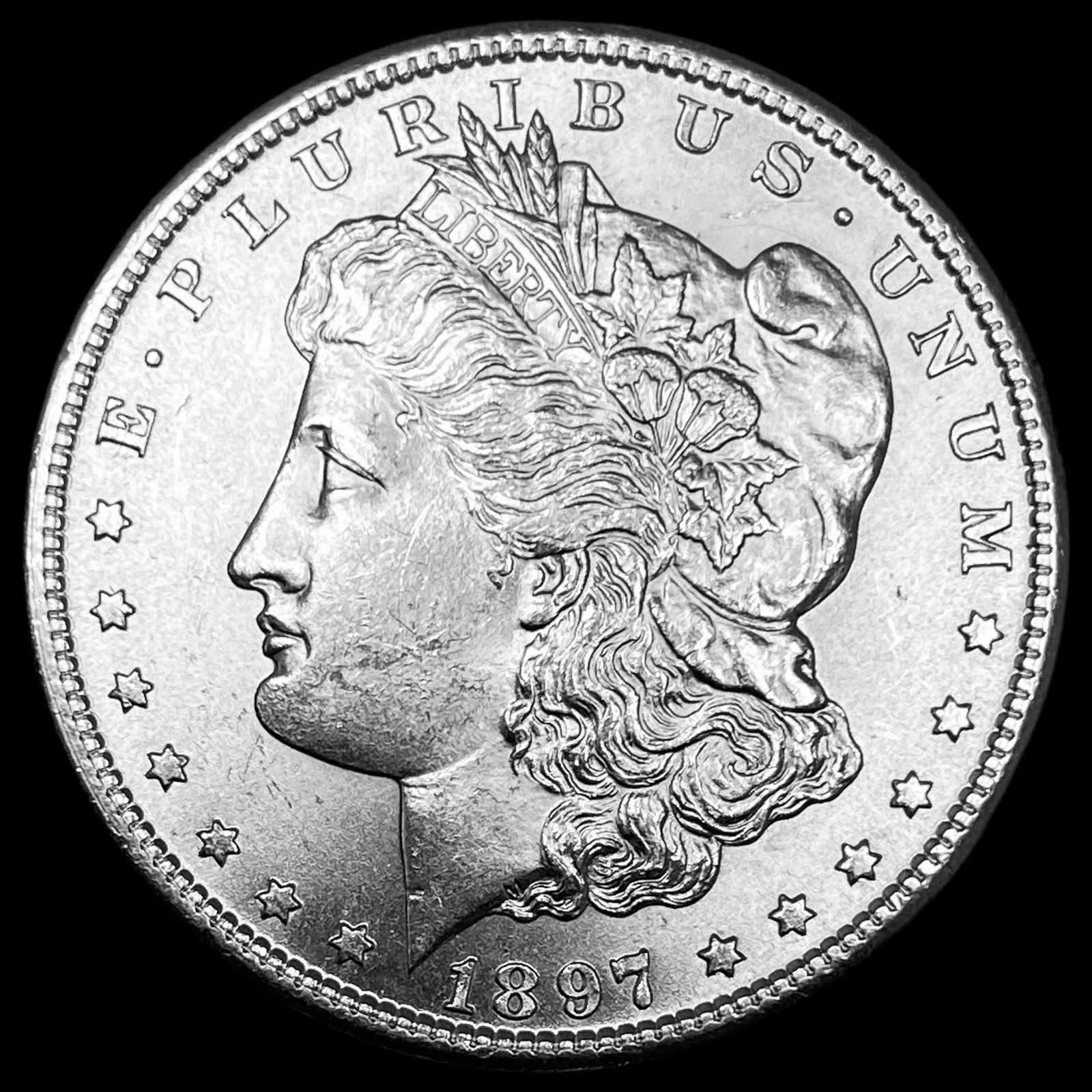 1897-S Silver Morgan Dollar NICELY CIRCULATED (1 of 2)