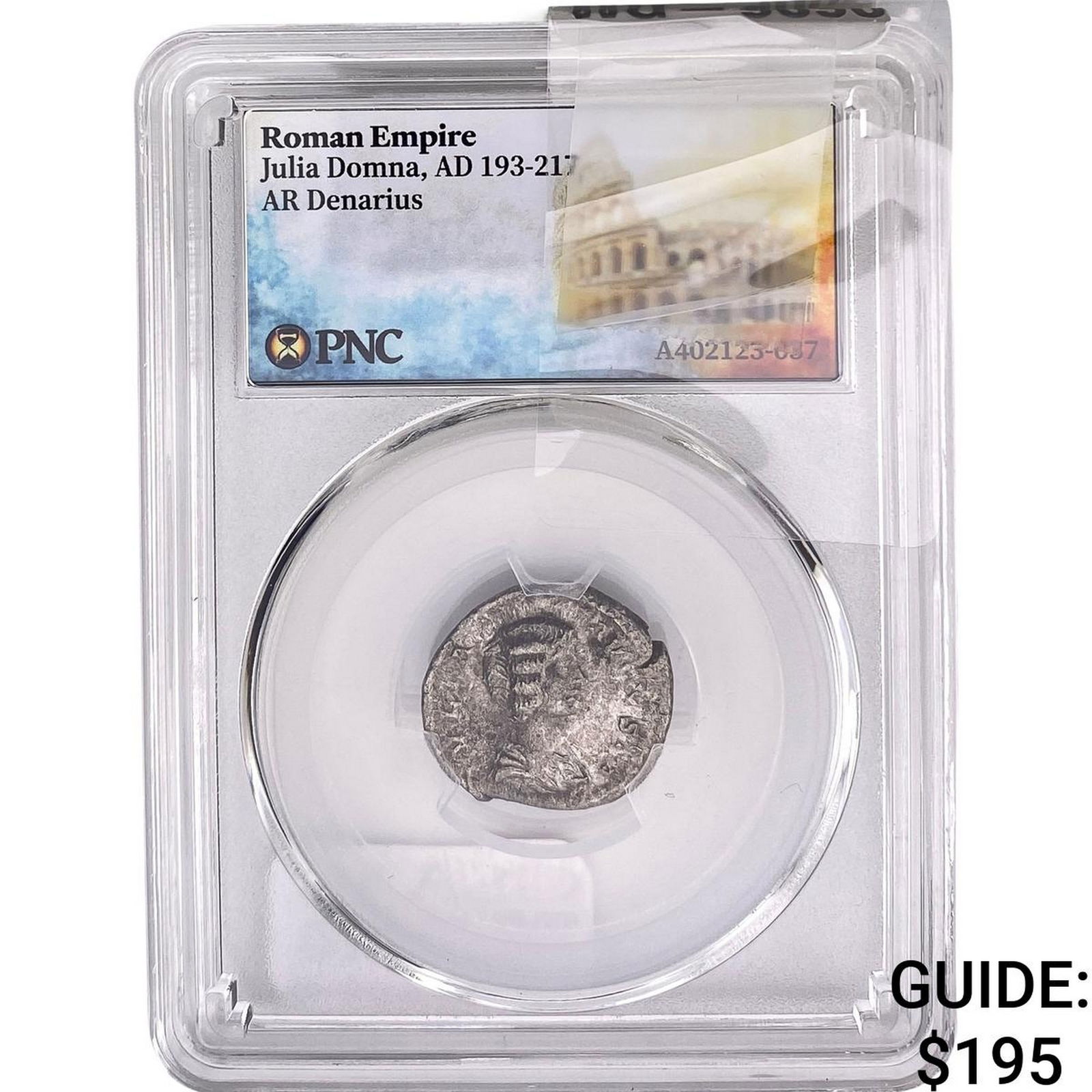 Roman Julia Domna, AD 193-217 AR Denarius PNC Genuine: Roman Julia Domna, AD 193-217 AR Denarius PNC Genuine