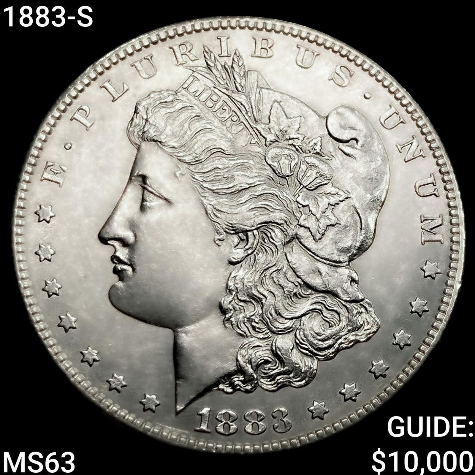 1883-S Morgan Silver Dollar CHOICE BU (1 of 2)
