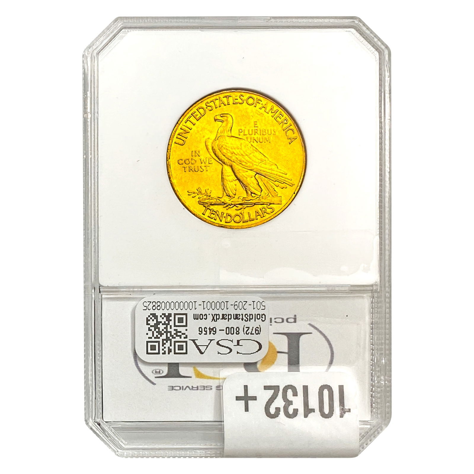 1908 $10 Gold Eagle PCI MS64 - 2