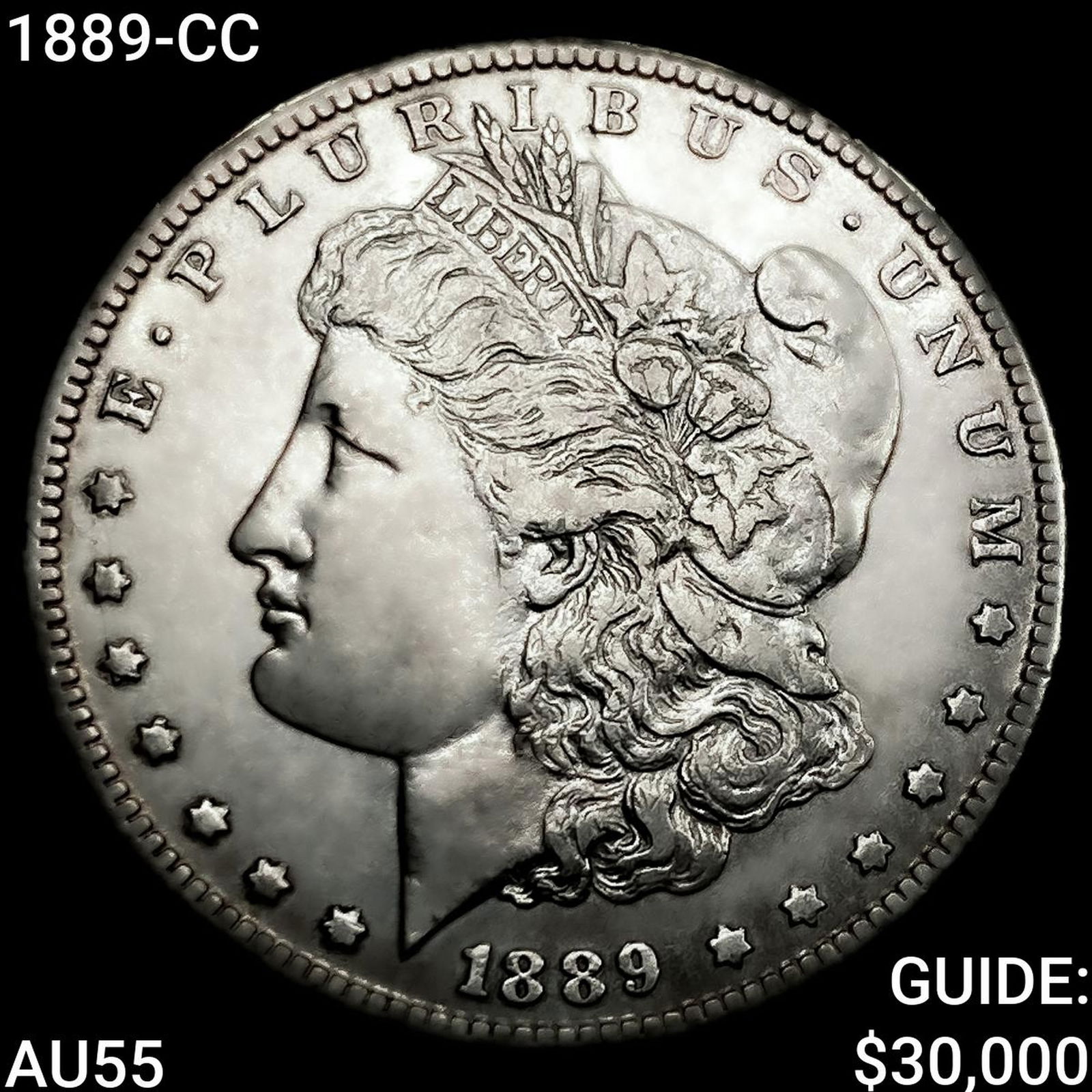 1889-CC Morgan Silver Dollar: 1889-CC Morgan Silver Dollar