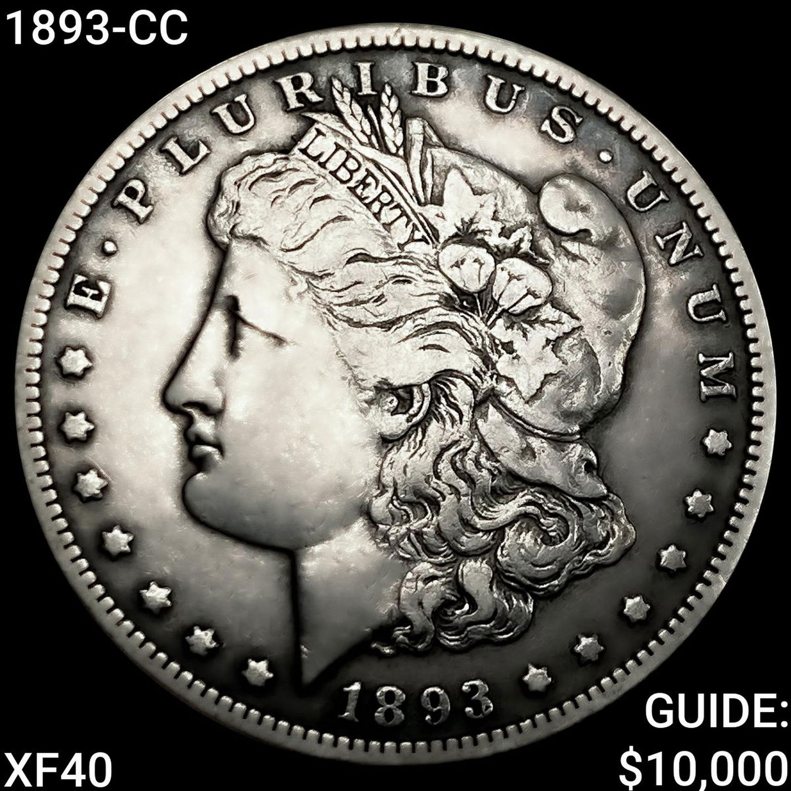 1893-CC Morgan Silver Dollar: 1893-CC Morgan Silver Dollar