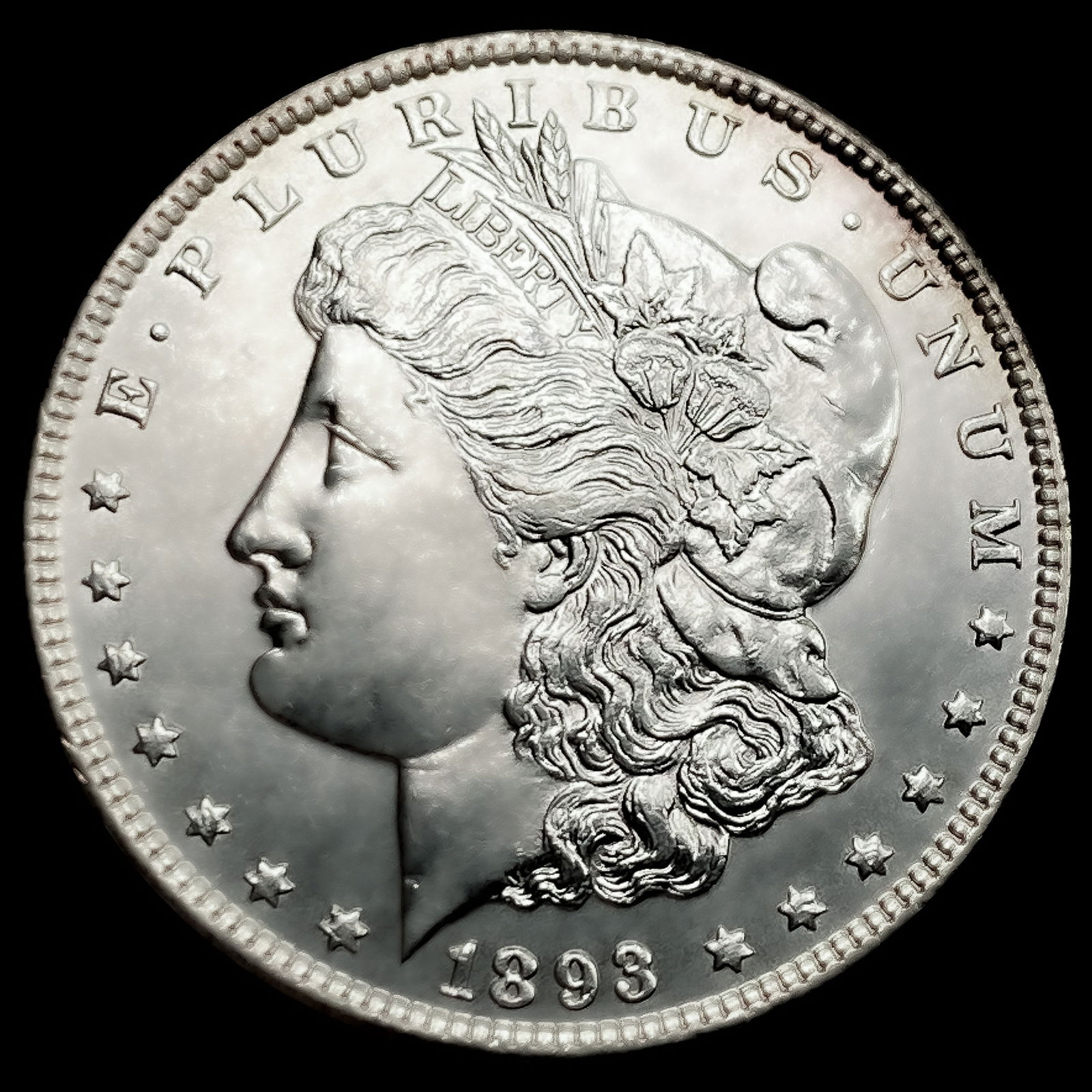 1893 Morgan Silver Dollar (1 of 2)